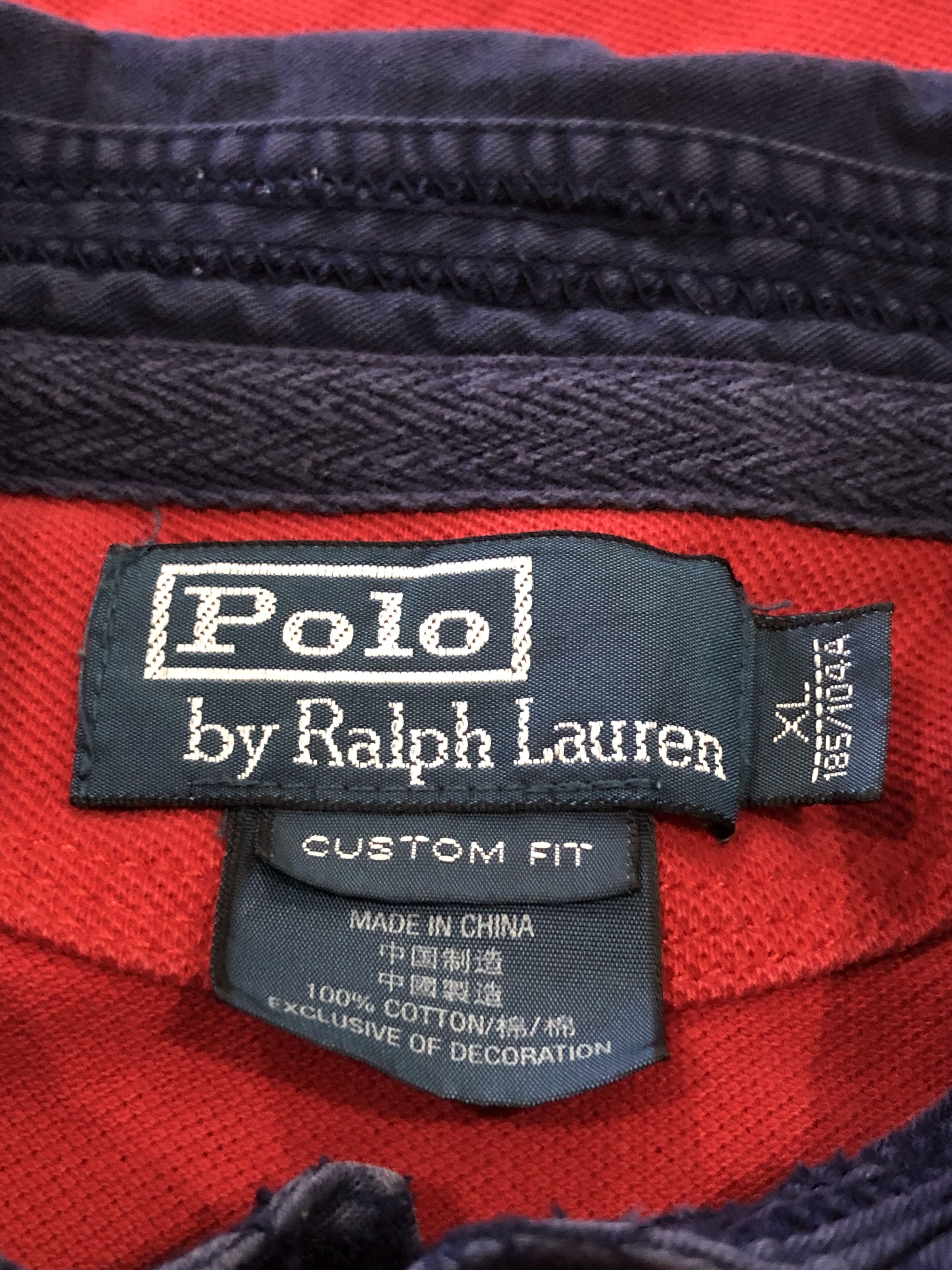 Designer × Polo Ralph Lauren × Vintage Vintage Polo Ralph Lauren Chief Keef Polo Shirt XL Size US XL / EU 56 / 4 - 5 Thumbnail