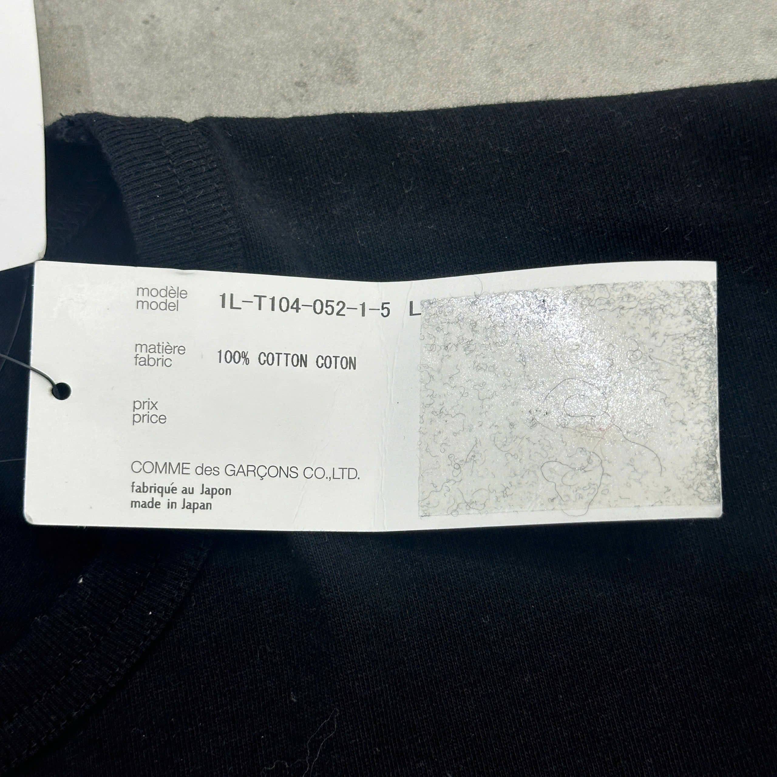 Comme des Garcons COMME DES GARCONS Printed T Shirt BLACK Size US L / EU 52-54 / 3 - 10 Thumbnail