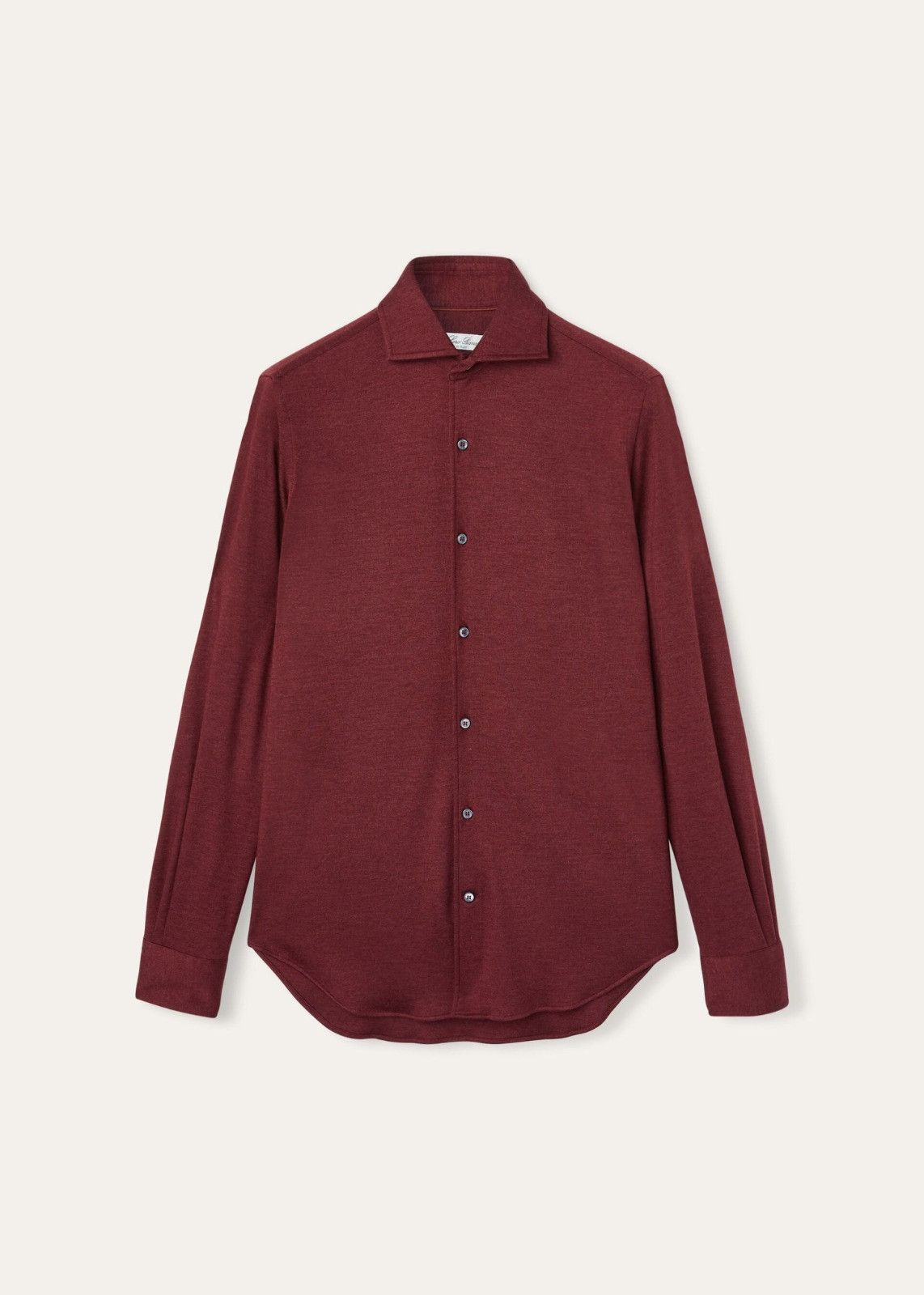 Loro Piana o1srvl11e0325 FAM9540 Andrew Shirt in Burgundy Size US XL / EU 56 / 4 - 1 Thumbnail