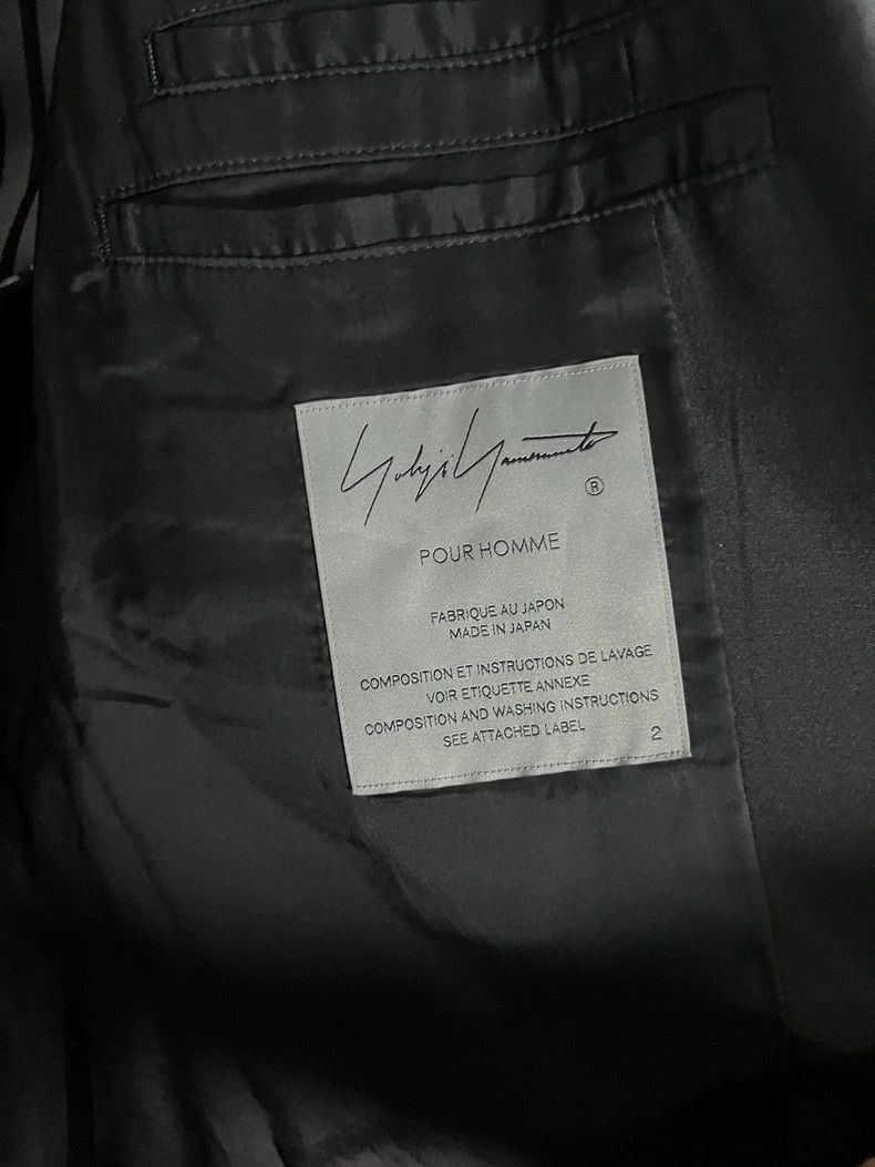 Yohji Yamamoto Yohji Yamamoto 23 SS purple silk nude women's blazer jacke Size US M / EU 48-50 / 2 - 3 Thumbnail