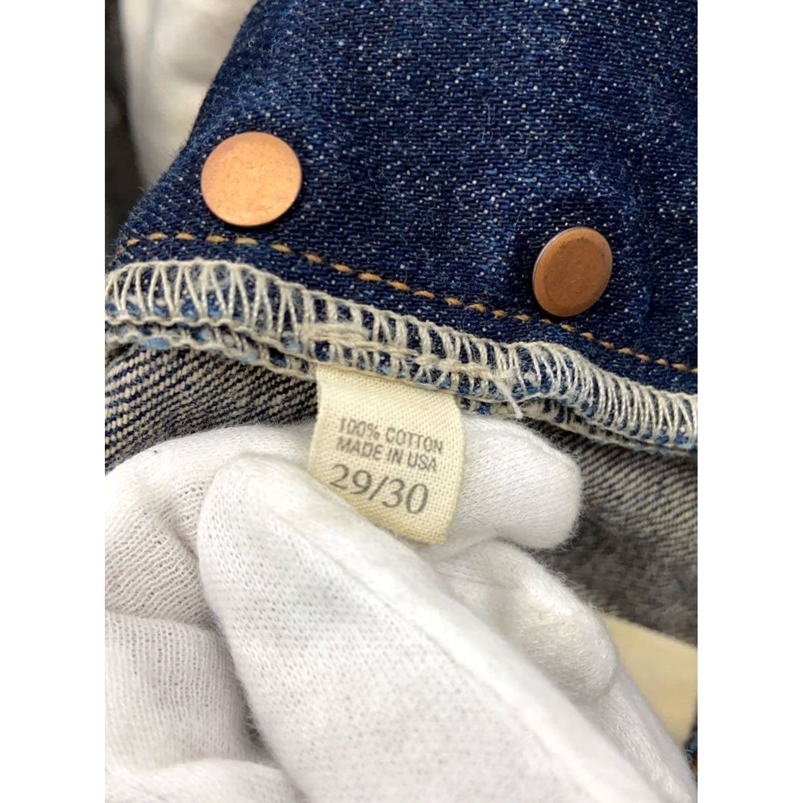 Ralph Lauren RRL Ralph Lauren Indigo Straight Denim Jeans Size 29/30 Pre-owned Size US 29 - 5 Thumbnail