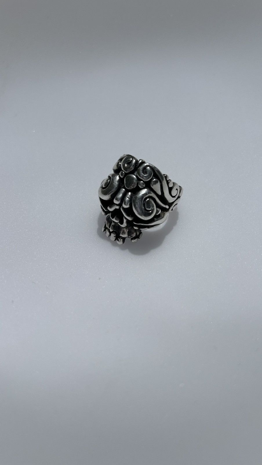 Other Crazy Pig Silver 925. Skull ring Size ONE SIZE - 4 Thumbnail