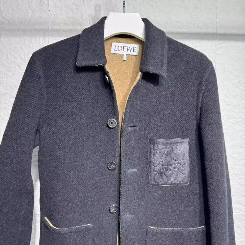 Loewe LOEWE Men's double sided wool coat Size US S / EU 44-46 / 1 - 2 Thumbnail