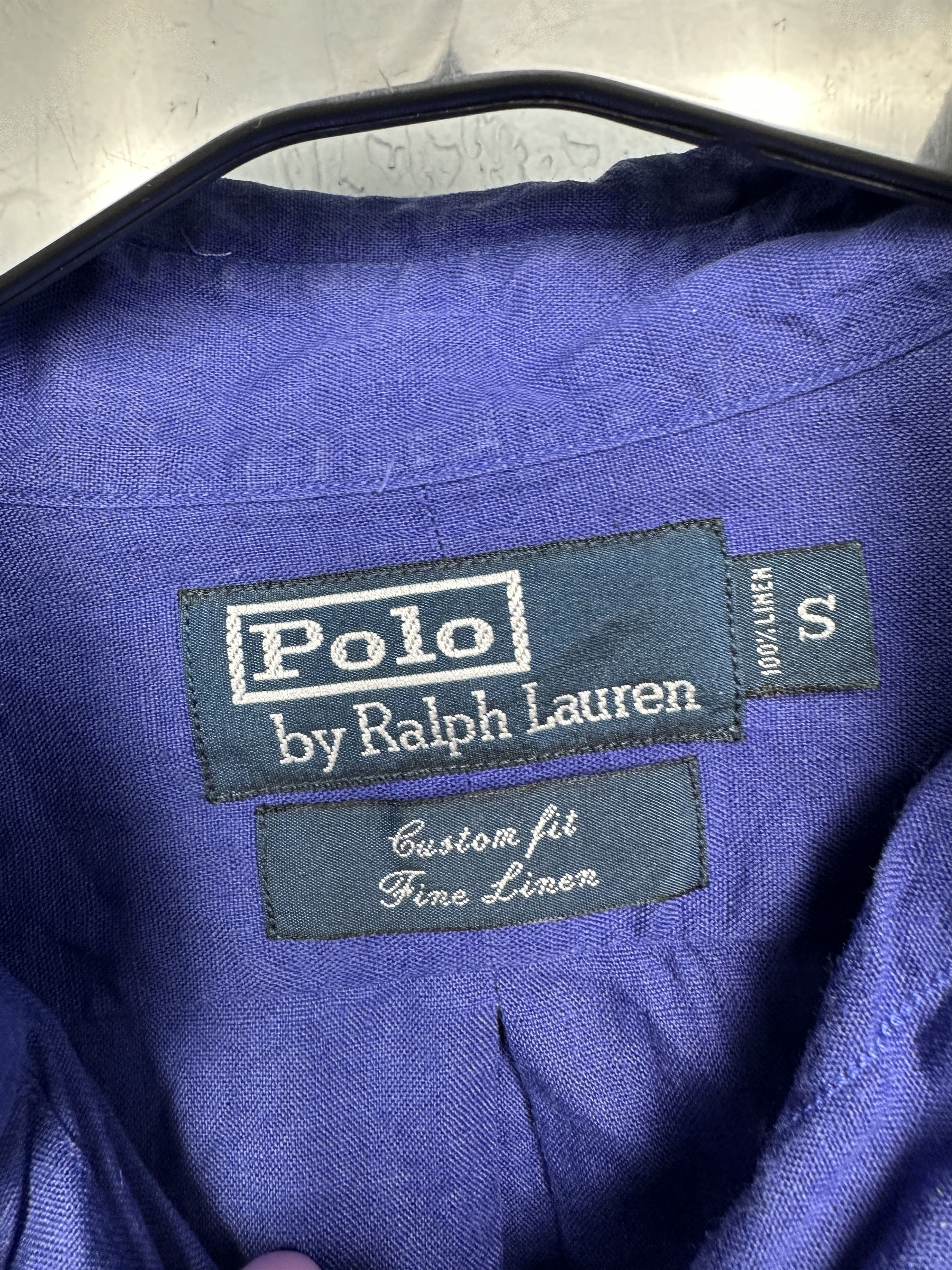 Polo Ralph Lauren Polo Ralph Lauren LINEN Long Sleeve Shirt Size US S / EU 44-46 / 1 - 3 Thumbnail