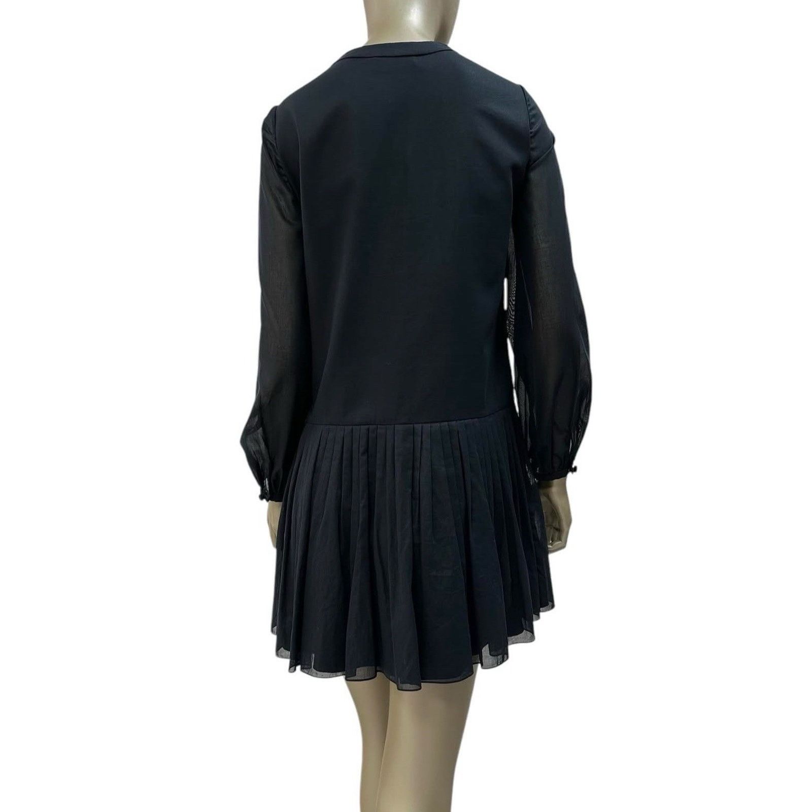 Saint Laurent Paris Saint Laurent Mid-length dress Sz.38 Size S / US 4 / IT 40 - 3 Thumbnail