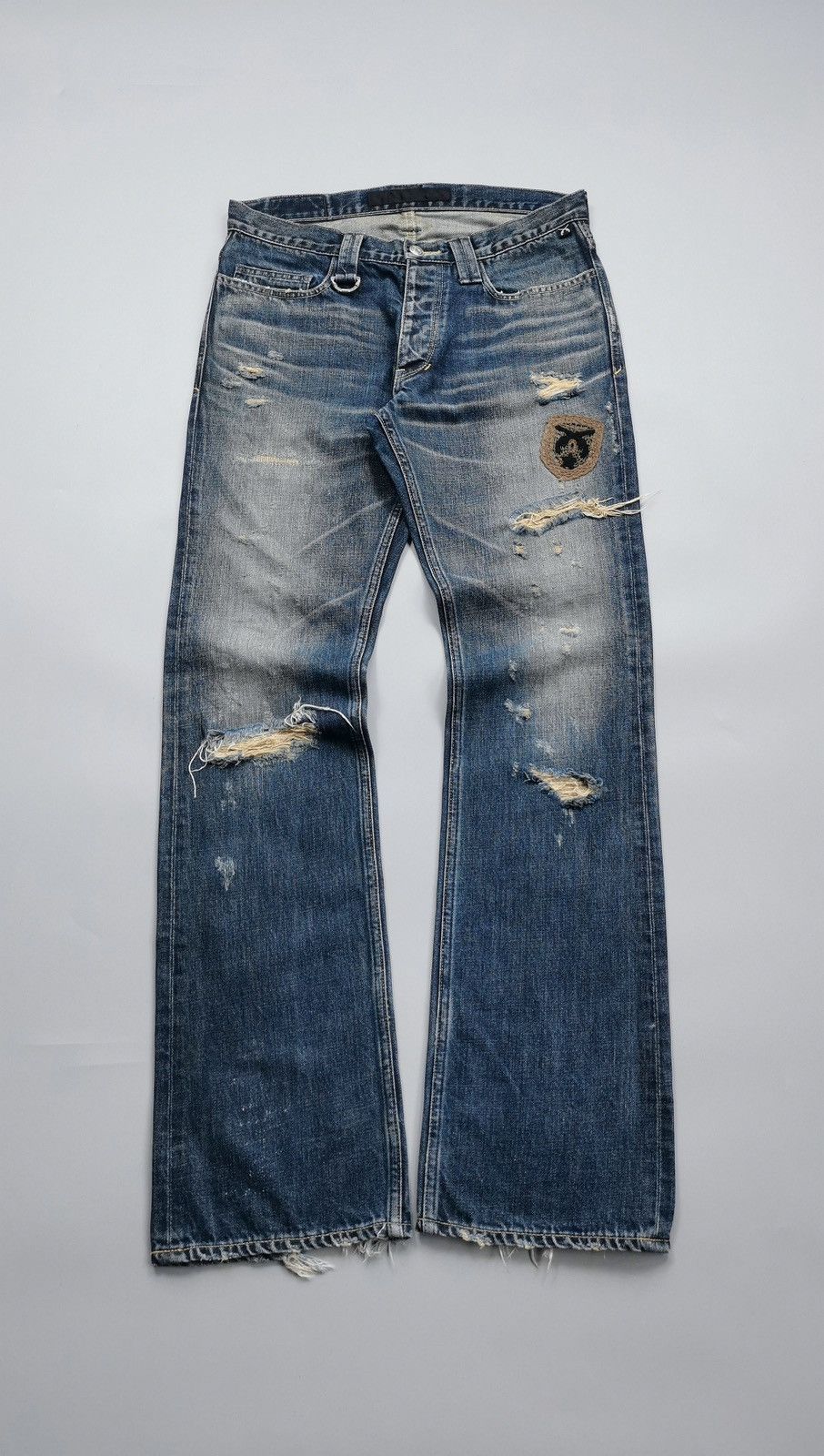 Mastermind Japan × Roar Roar Crossguns Japan Bootcut Jeans Size US 32 / EU 48 - 2 Thumbnail