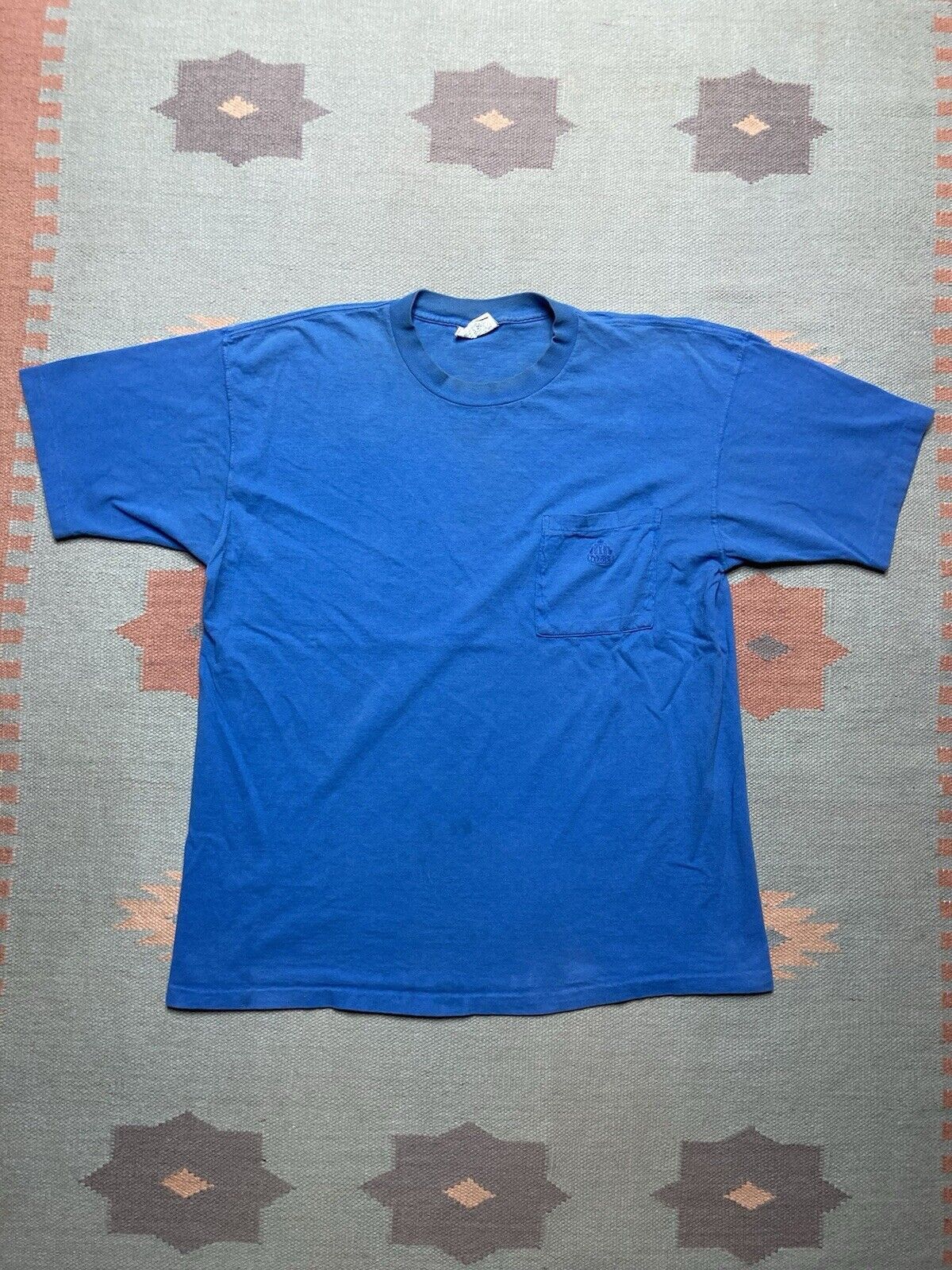 Izod × Vintage 80s pocket t shirt blank iZod cotton single stitch USA M Size US M / EU 48-50 / 2 - 1 Thumbnail