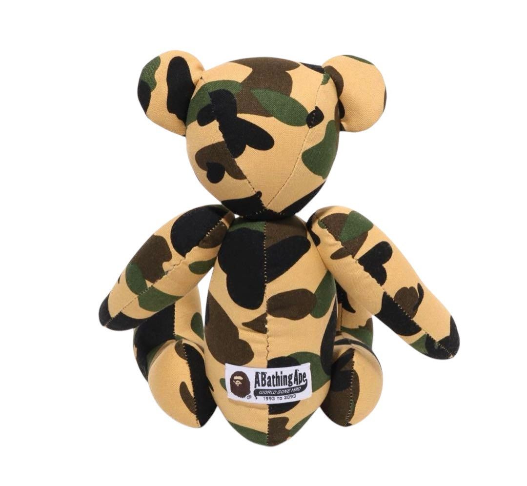 Bape BAPE 1ST CAMO BEAR PLUSH DOLL 35CM Size ONE SIZE - 13 Thumbnail