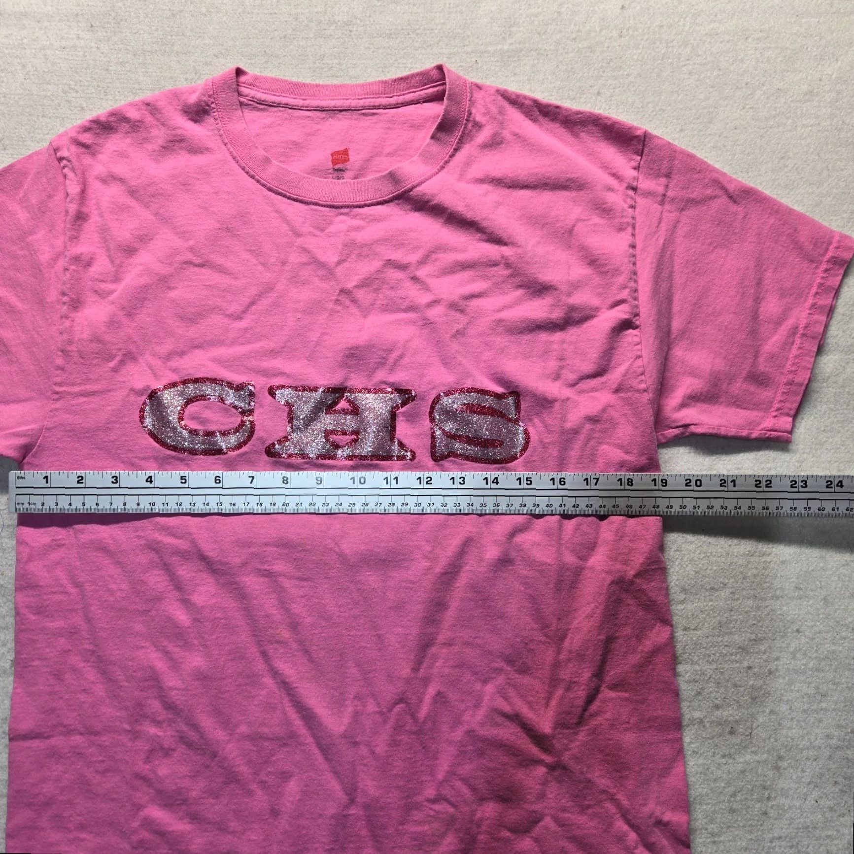 Vintage CHS Christiansburg High School C-Burg VA Virginia Pink T-Shirt Adult L Large Shirt Women Size L / US 10 / IT 46 - 5 Thumbnail