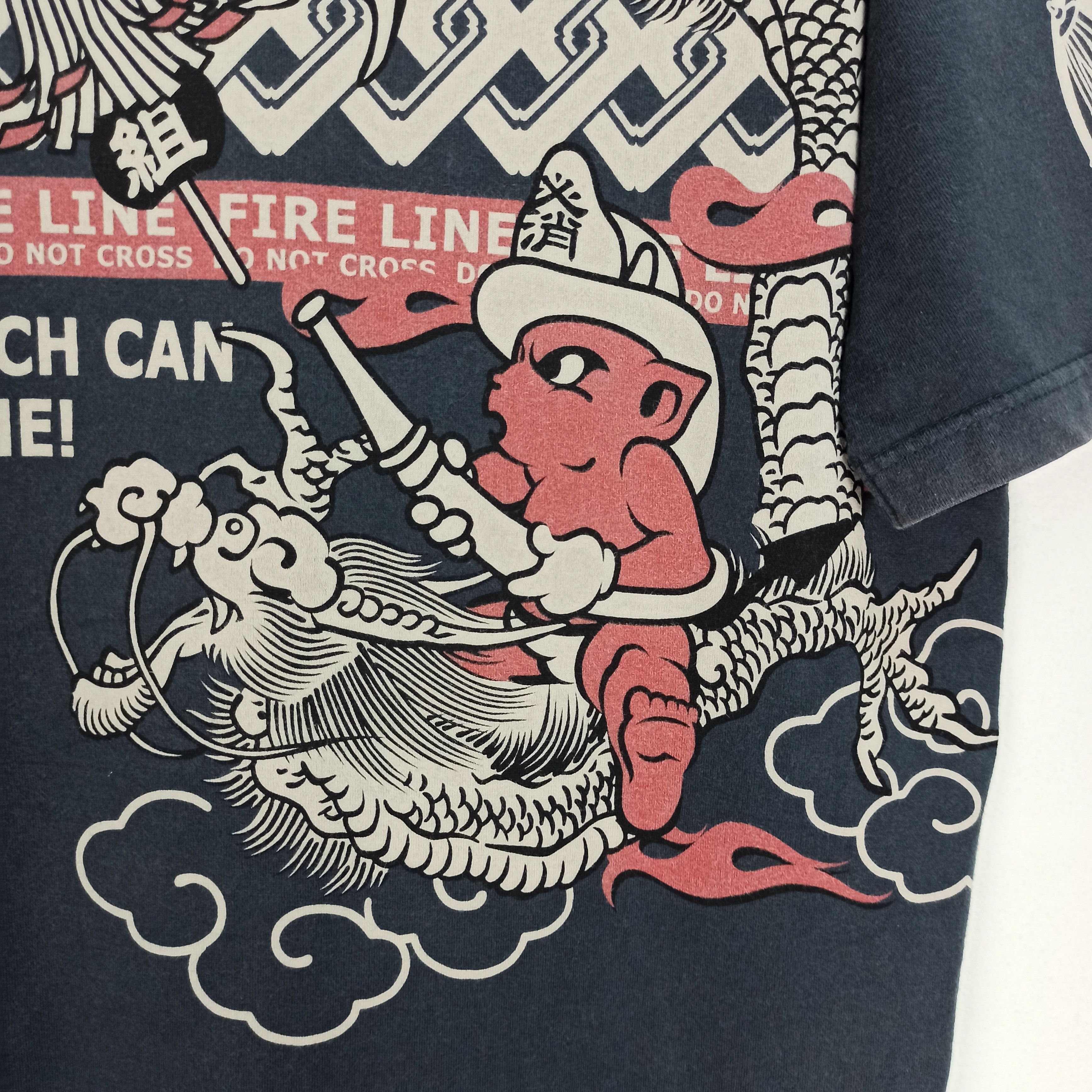 Tedman Rare Ted Company Dragon Faded colour Tshirt Size US L / EU 52-54 / 3 - 2 Thumbnail