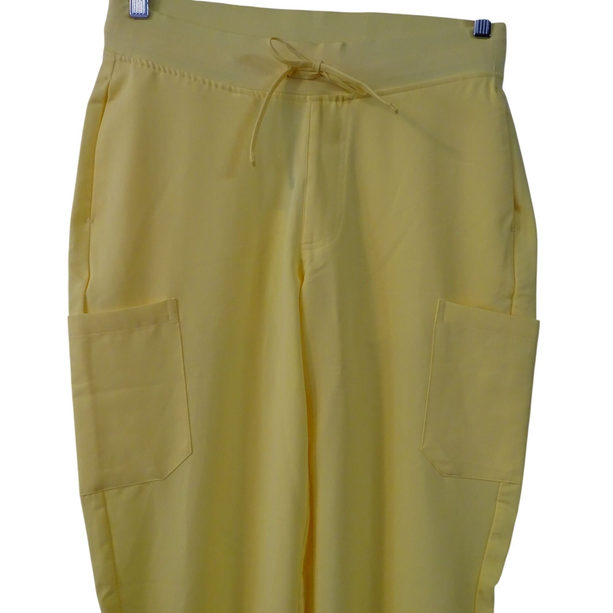 Other Mandala Cargo Yellow Scrub Pants Women Size S TALL Stretch Size 30" / US 8 / IT 44 - 3 Thumbnail