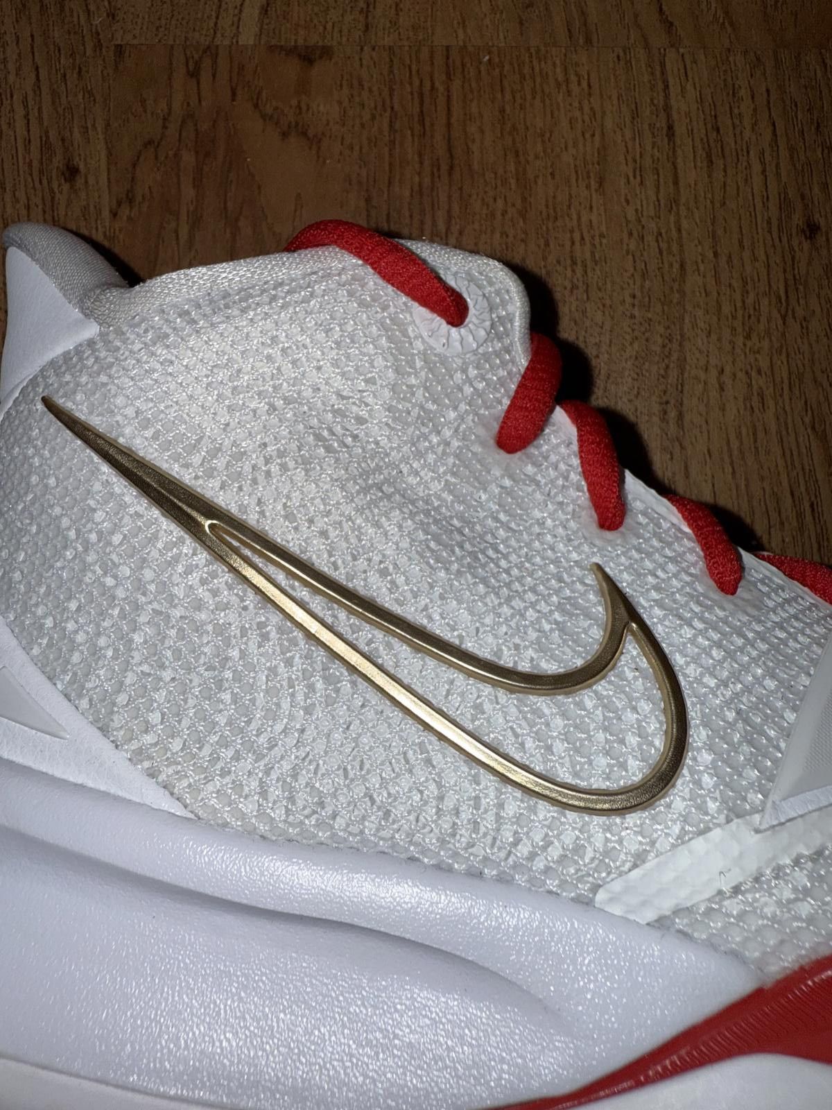Nike Nike Kyrie 7 White University Red Size US 6.5 / EU 39-40 - 9 Thumbnail