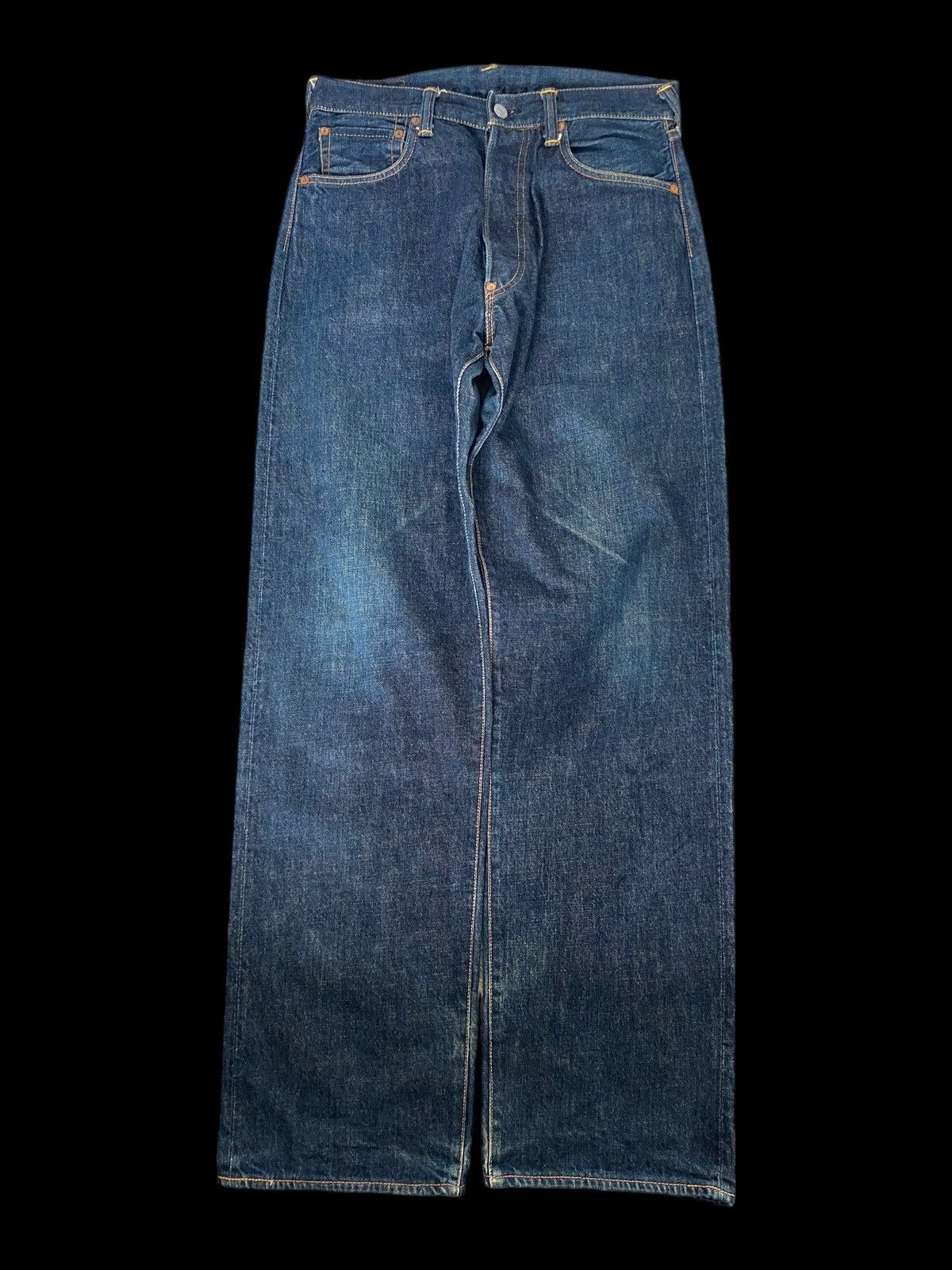 Evisu Evisu by Yamane Baggy Blue Selvedge Denim Daicock Big Logo Size US 32 / EU 48 - 10 Thumbnail