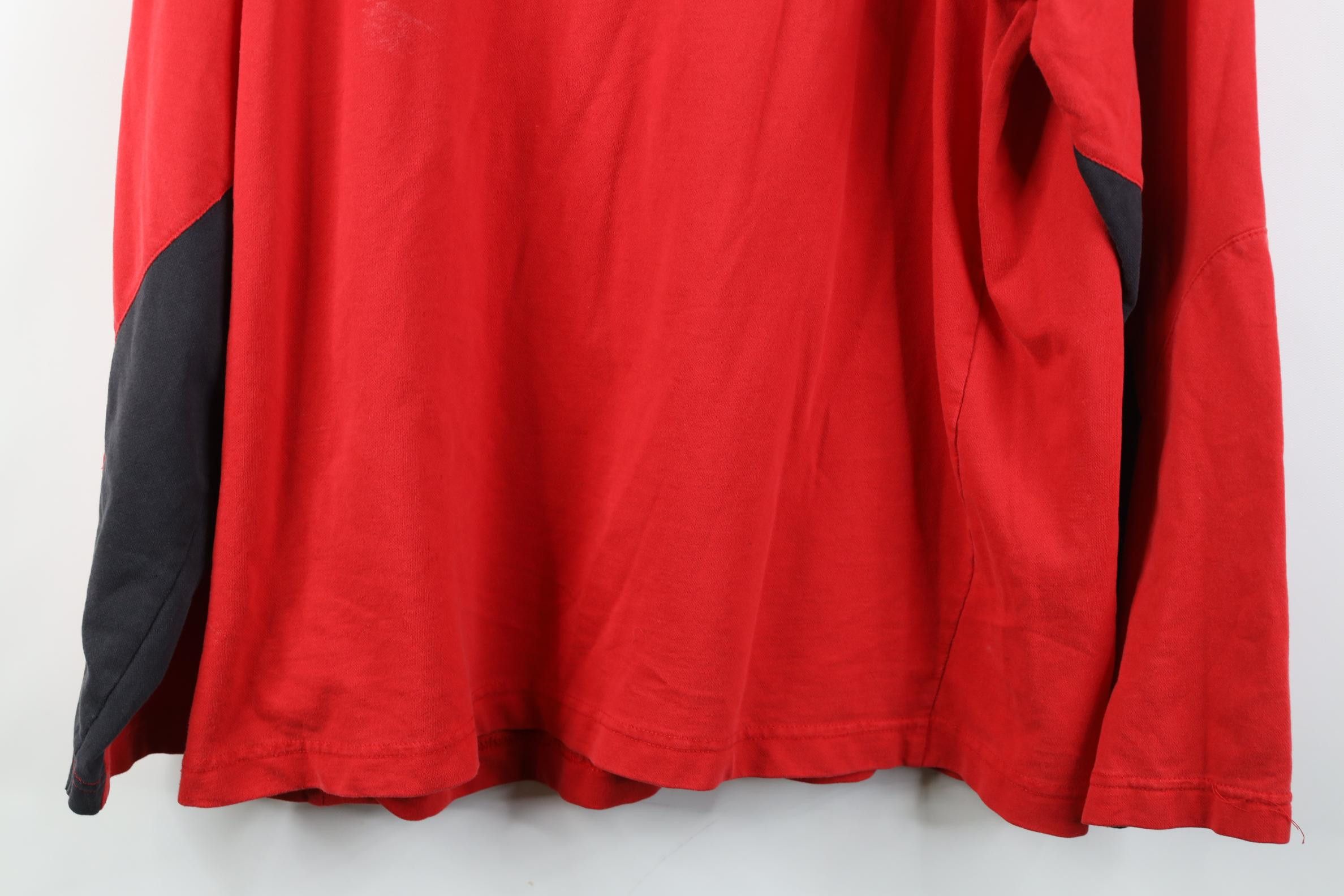 Tommy Hilfiger Vintage Y2K 2000 Tommy Hilfiger Long Sleeve T-Shirt Red Size US L / EU 52-54 / 3 - 14 Thumbnail
