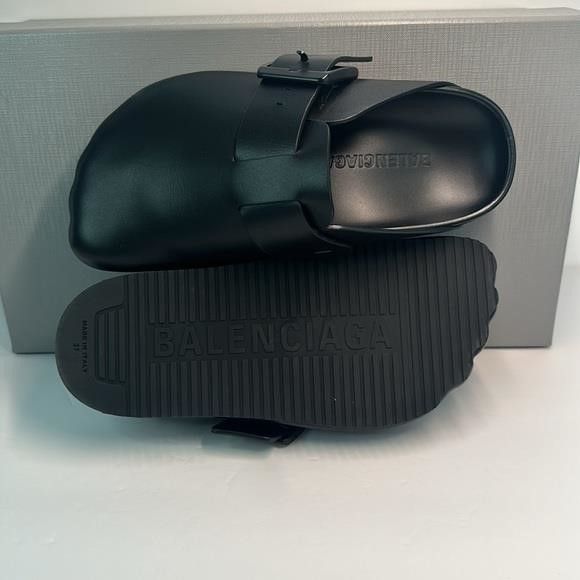 Balenciaga Balenciaga Women’s SUNDAY MULE ISunday Mule black matte calf Size US 6.5 / IT 36.5 - 9 Thumbnail
