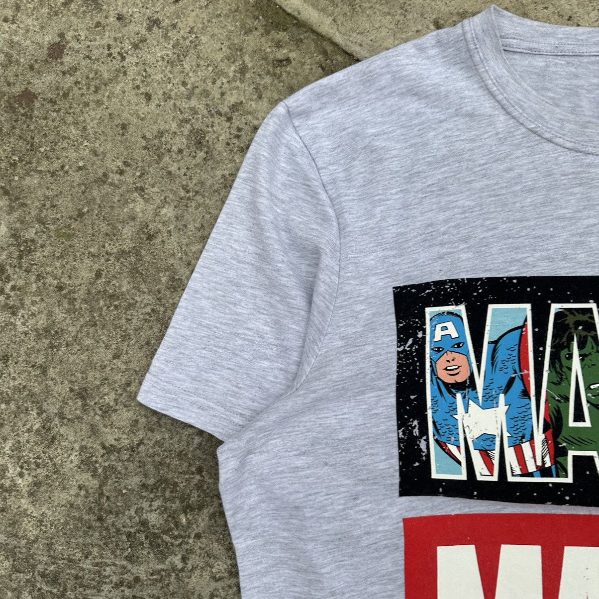 Designer × Marvel Comics Vintage Marvel Comics T-shirts Big Logo Y2K 00s USA DC Size US L / EU 52-54 / 3 - 4 Thumbnail