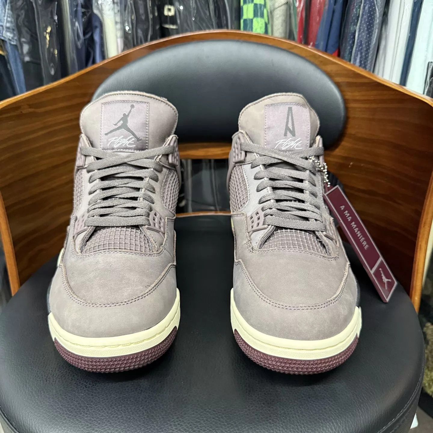 Nike AJ4 x AMM WineRed 46 Indoor Try-On Only With Box Size US 13 / EU 46 - 2 Thumbnail