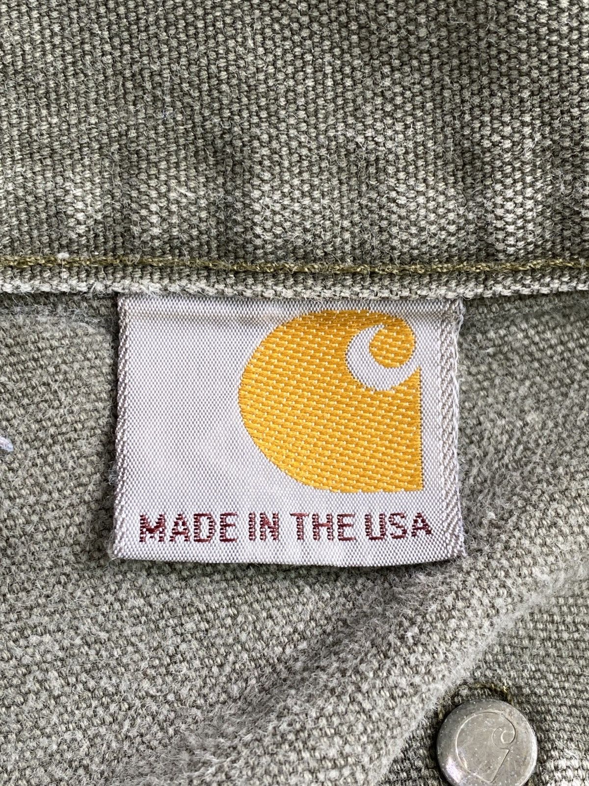Carhartt Vintage Carharrt USA Distressed Sunfaded Double Knee Size US 38 / EU 54 - 2 Thumbnail