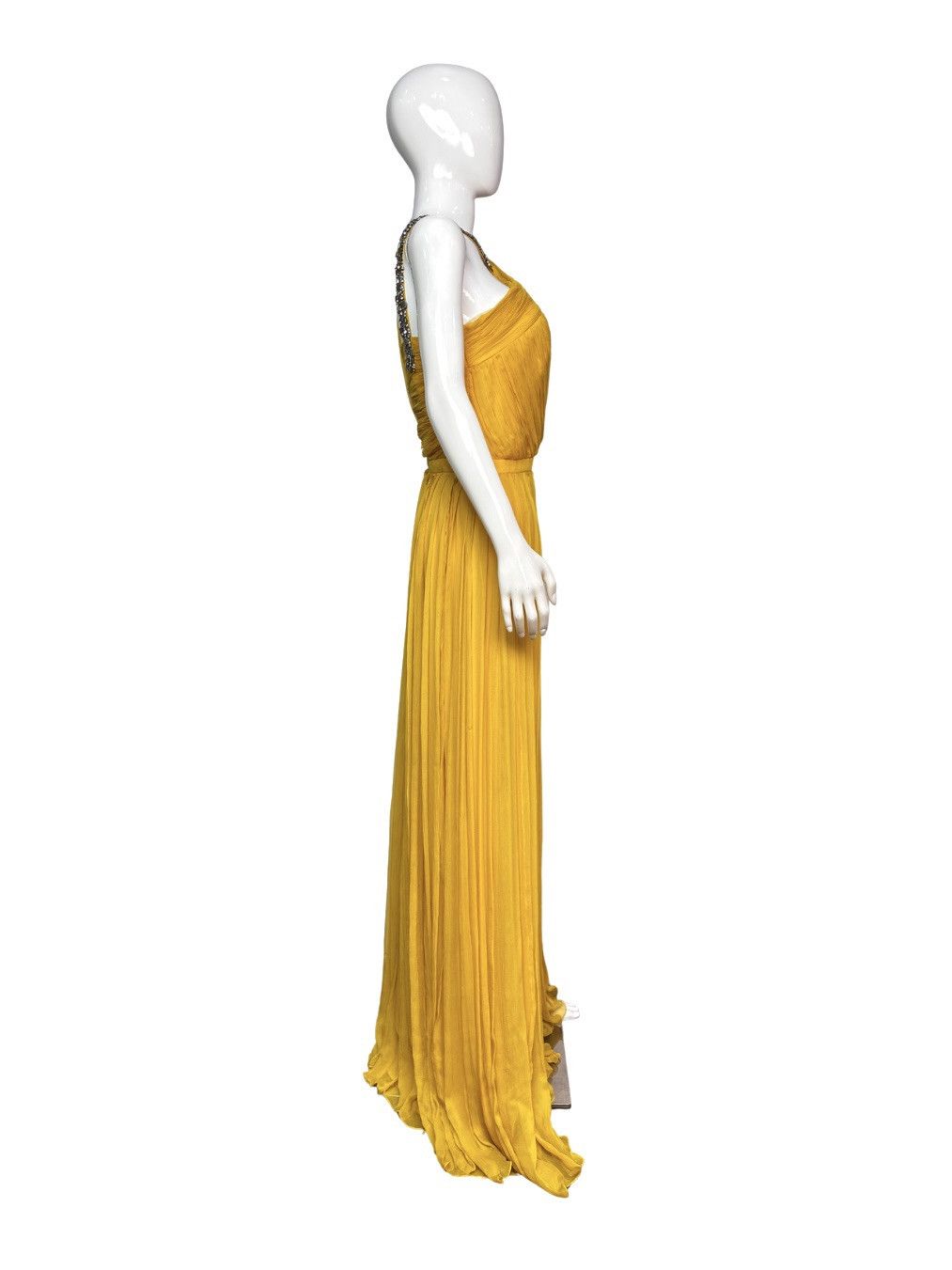 John Galliano John Galliano One-Shoulder Silk Evening Gown Size M / US 6-8 / IT 42-44 - 3 Thumbnail