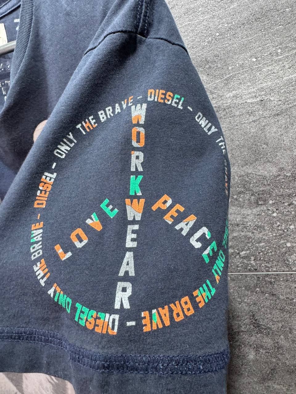 Diesel Diesel Love Peace Workwear Men’s T-Shirt Size US L / EU 52-54 / 3 - 6 Thumbnail
