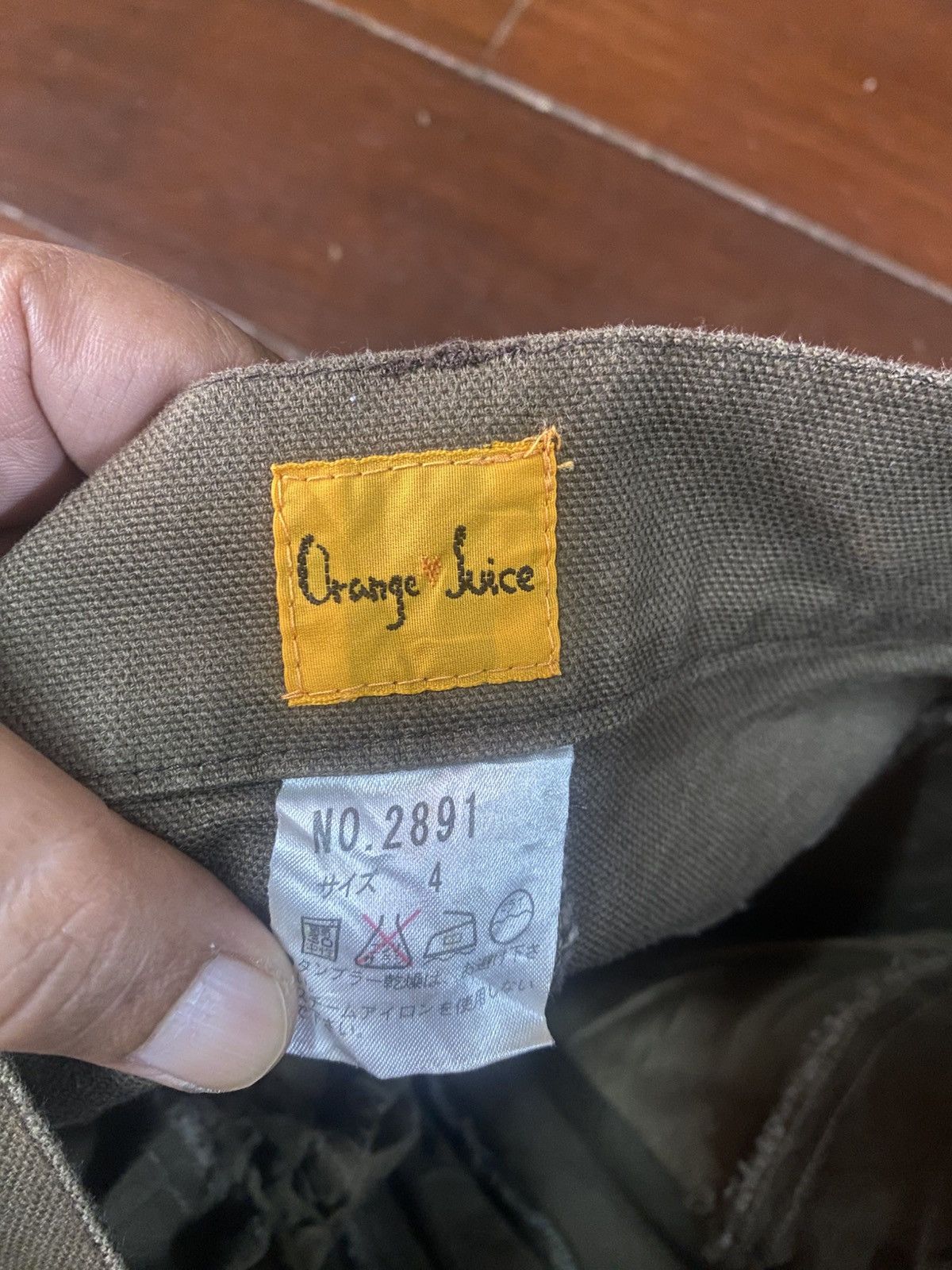 If Six Was Nine Flare Pants orange juice Bondage Cargo Pant Bootcut Size US 33 - 17 Thumbnail