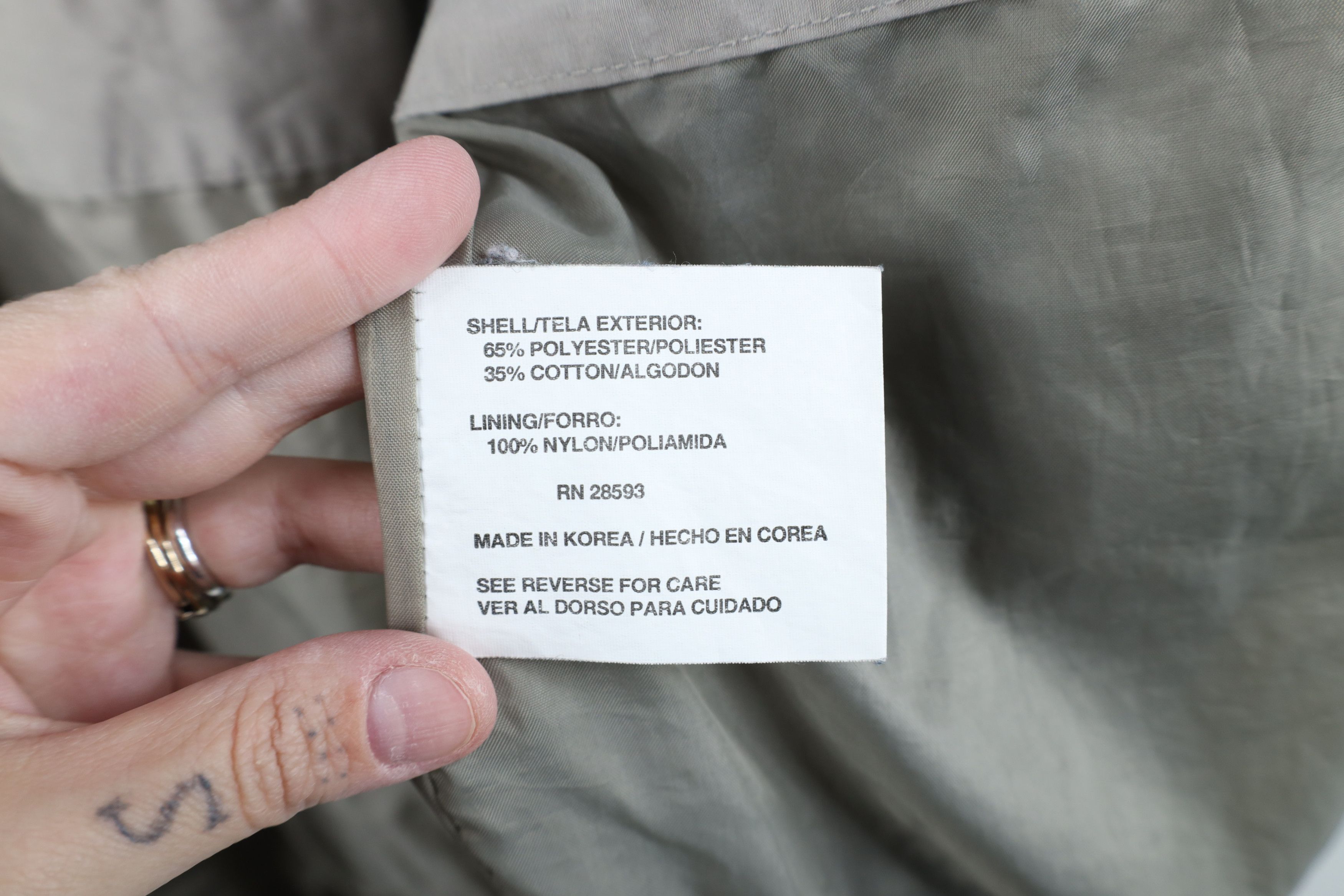 Vintage Vintage 90s Members Only Full Zip Windbreaker Bomber Jacket Size US L / EU 52-54 / 3 - 12 Thumbnail