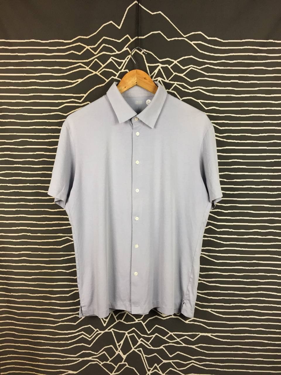 Uniqlo Uniqlo AIRism Cotton Full Open Short Sleeve Polo Shirts Size US L / EU 52-54 / 3 - 2 Thumbnail