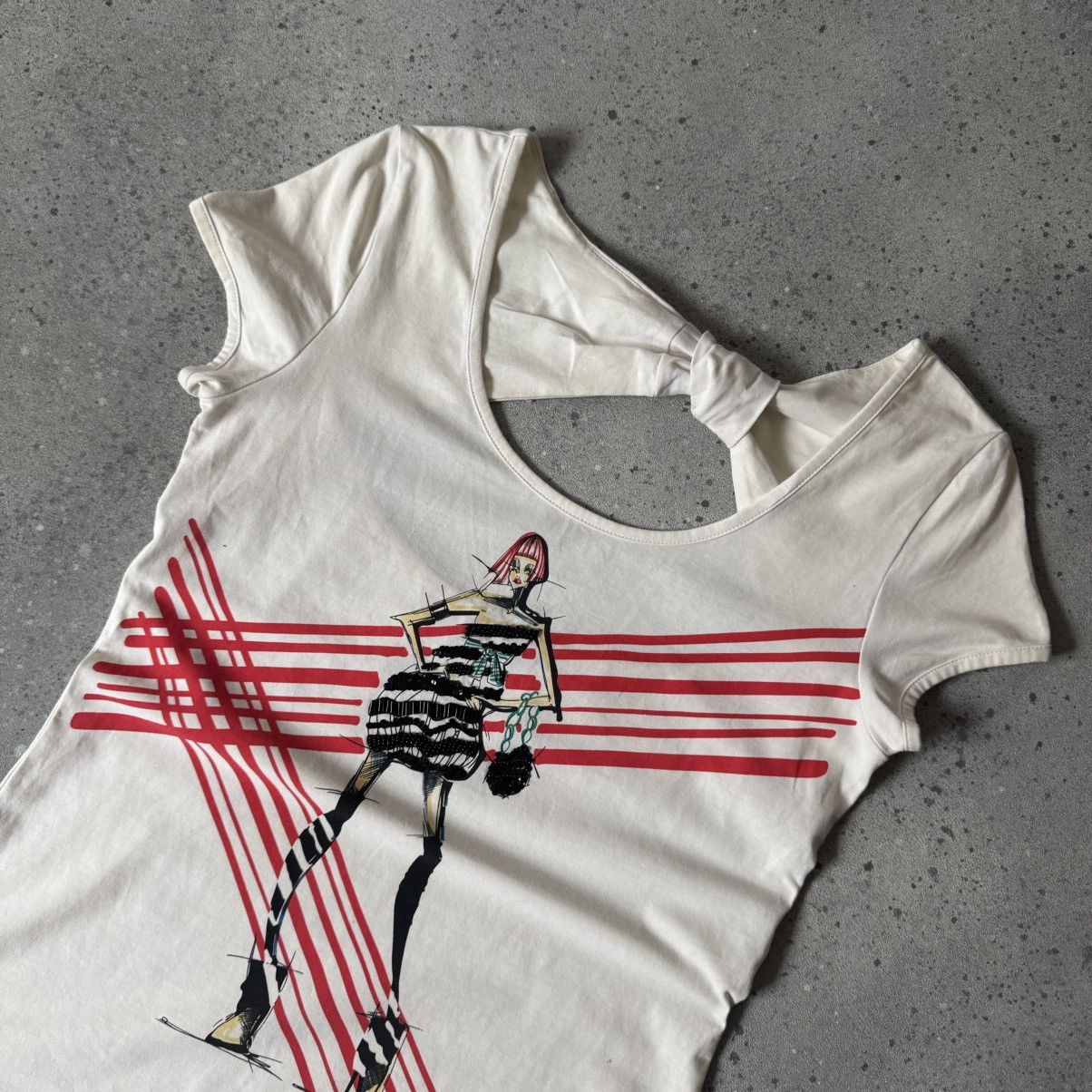 Hysteric Glamour Amazing Vintage Y2K Aesthetic Sexy Glamour T-Shirt Size M / US 6-8 / IT 42-44 - 2 Thumbnail