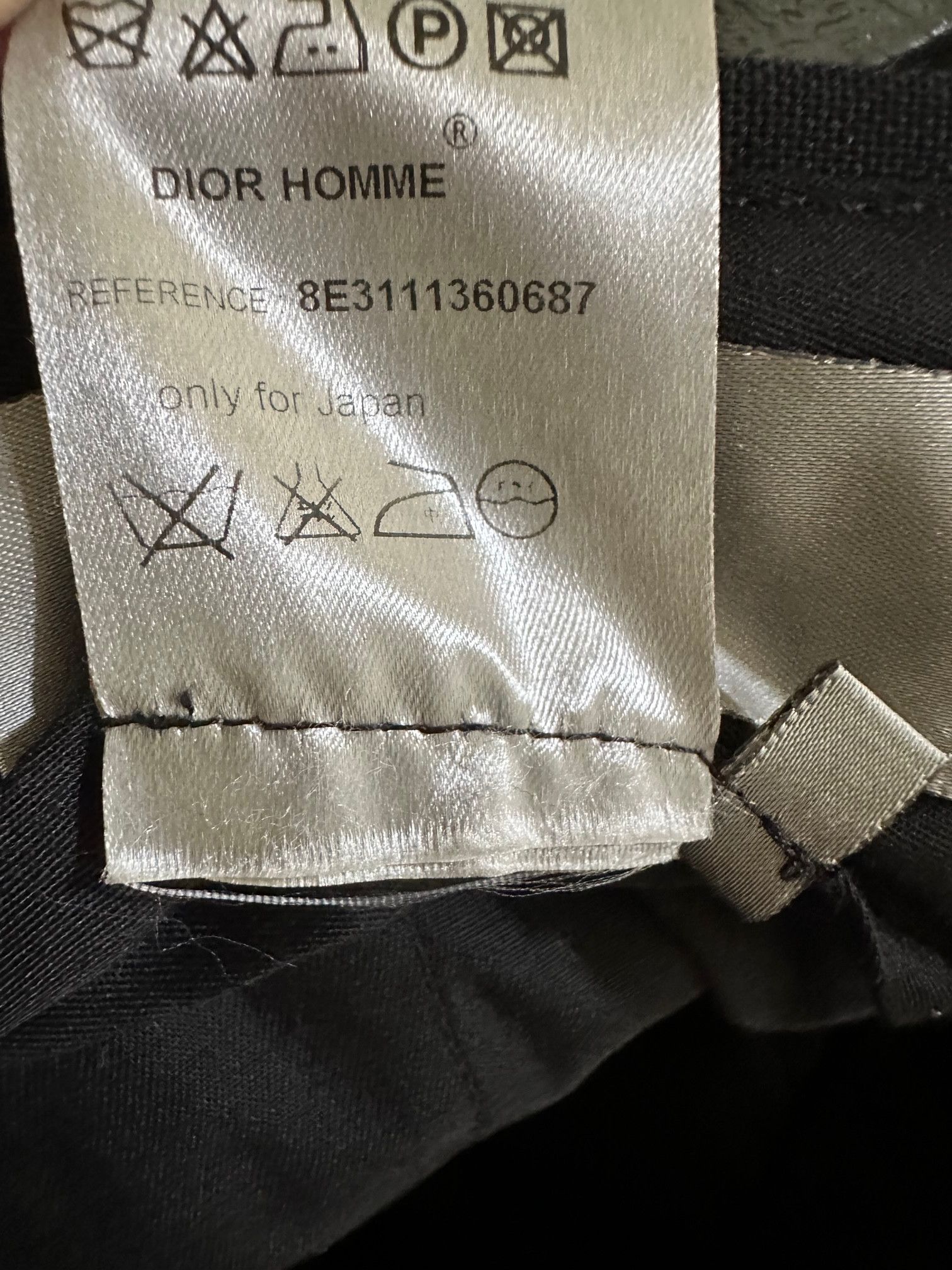 Dior [FINAL PRICE] Dior Homme Wool Suit Size.44 Size 44R - 17 Thumbnail