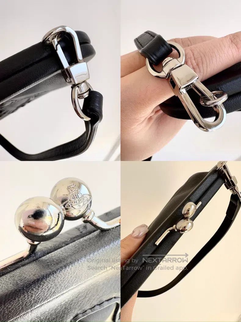 Vivienne Westwood Vivienne Westwood size OS Embossed large Saturn clasp singl Size ONE SIZE - 9 Thumbnail