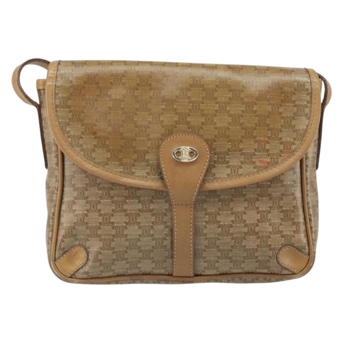 Celine Celine Vintage Macadam Canvas and Leather Size ONE SIZE - 1 Thumbnail