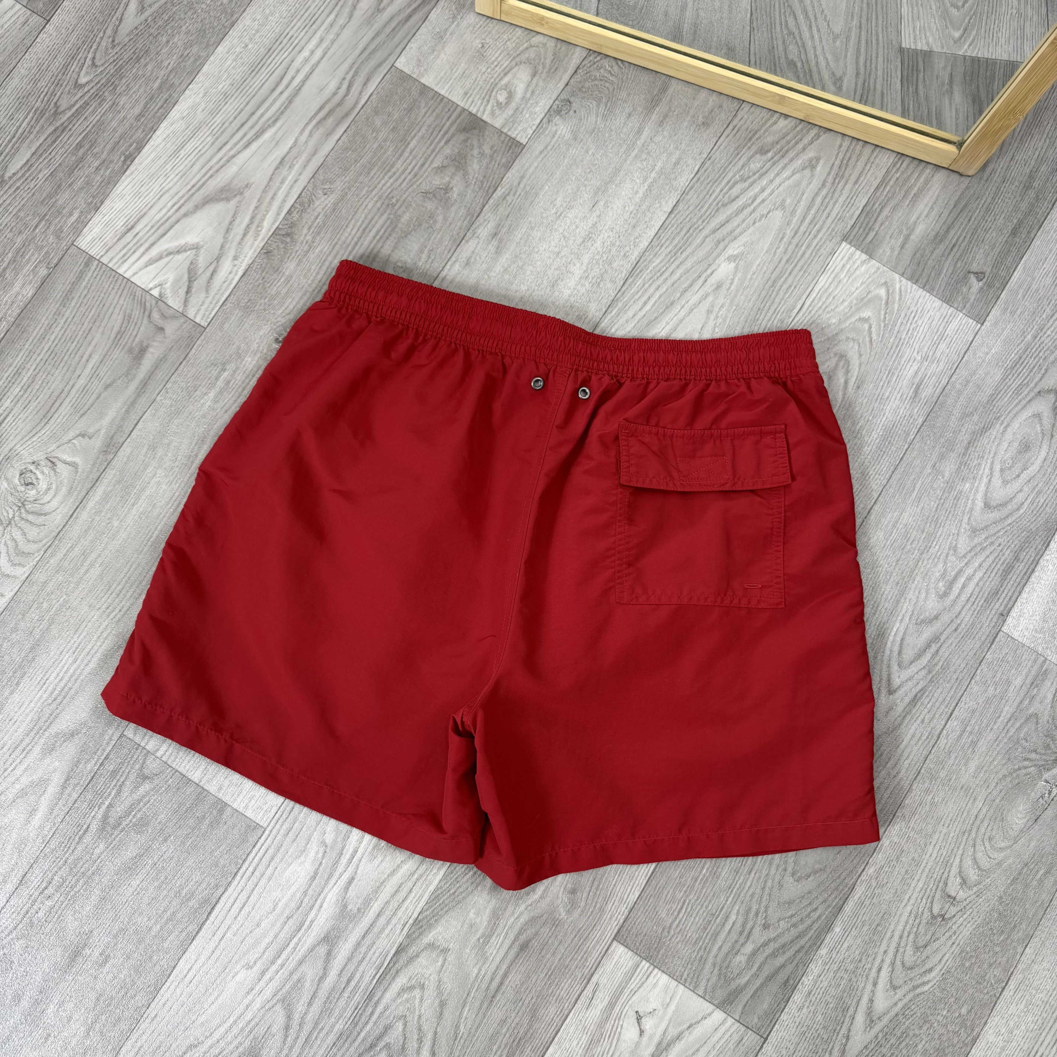 Polo Ralph Lauren Vintage Polo Ralph Lauren 90s Old Money Red Swim Shorts Size US 36 / EU 52 - 9 Thumbnail