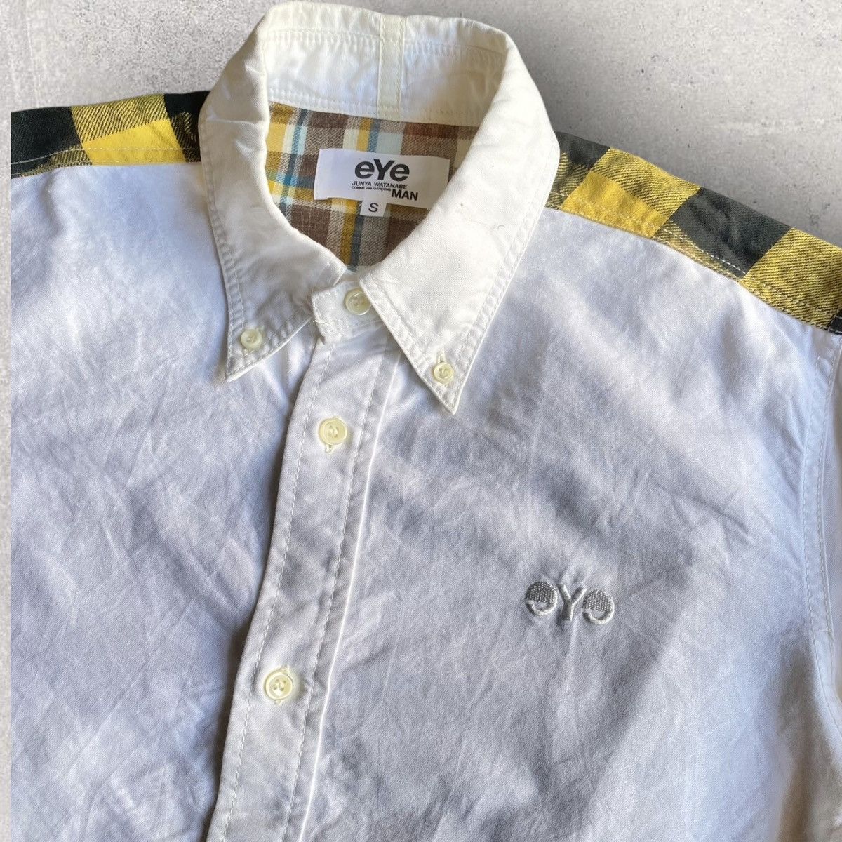 Comme des Garcons Fall18 EYE Taped Shirt Size US S / EU 44-46 / 1 - 2 Thumbnail
