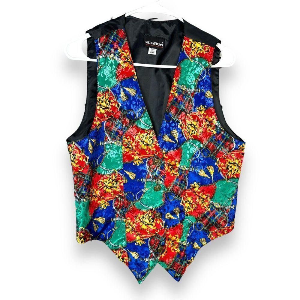 Industry of All Nations Vintage kitschy Vest Size S / US 4 / IT 40 - 1 Thumbnail