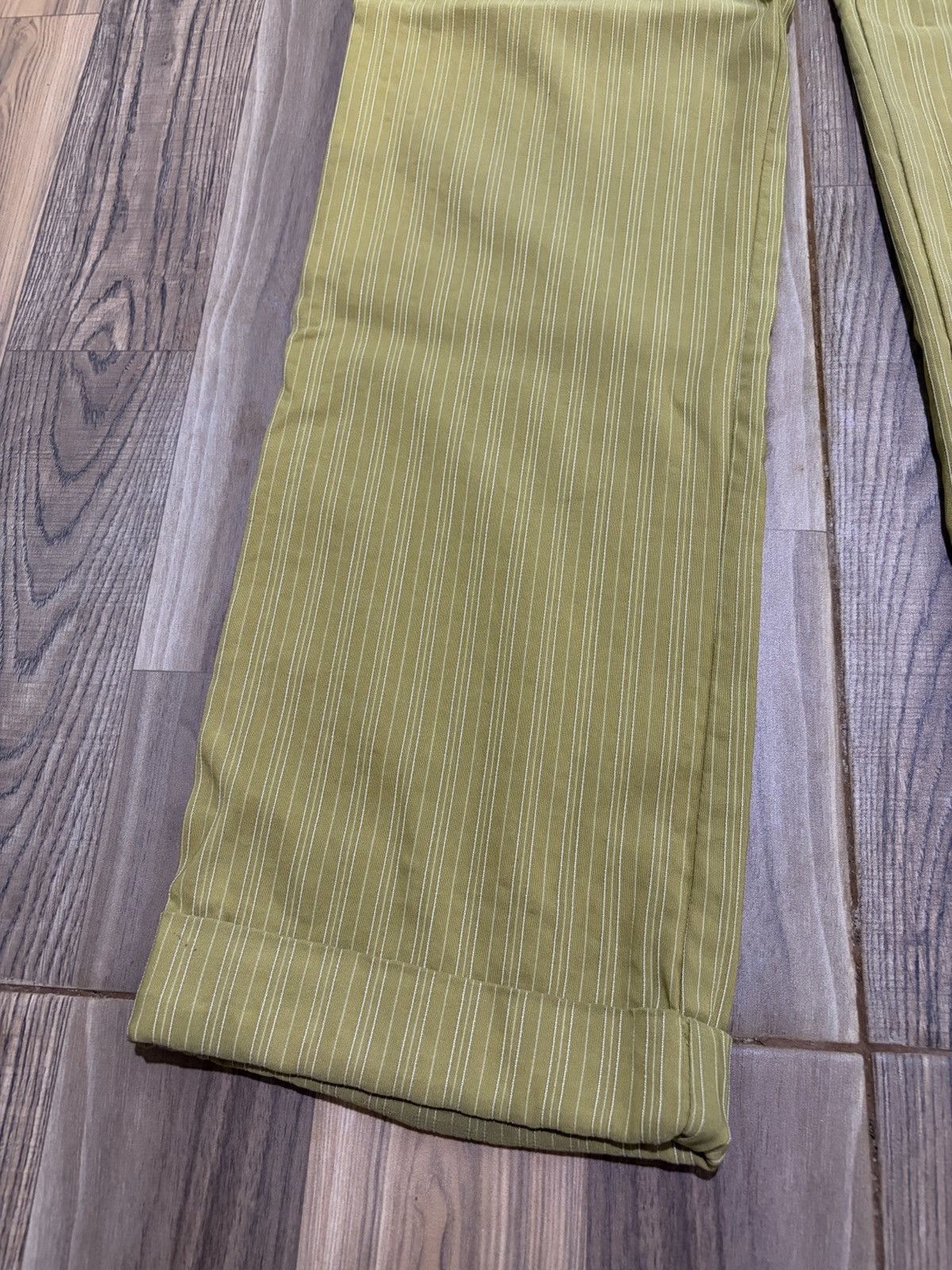 Cop Copine VINTAGE COP COPINE CASUAL STRIPE PANTS Size 28" / US 6 / IT 42 - 4 Thumbnail