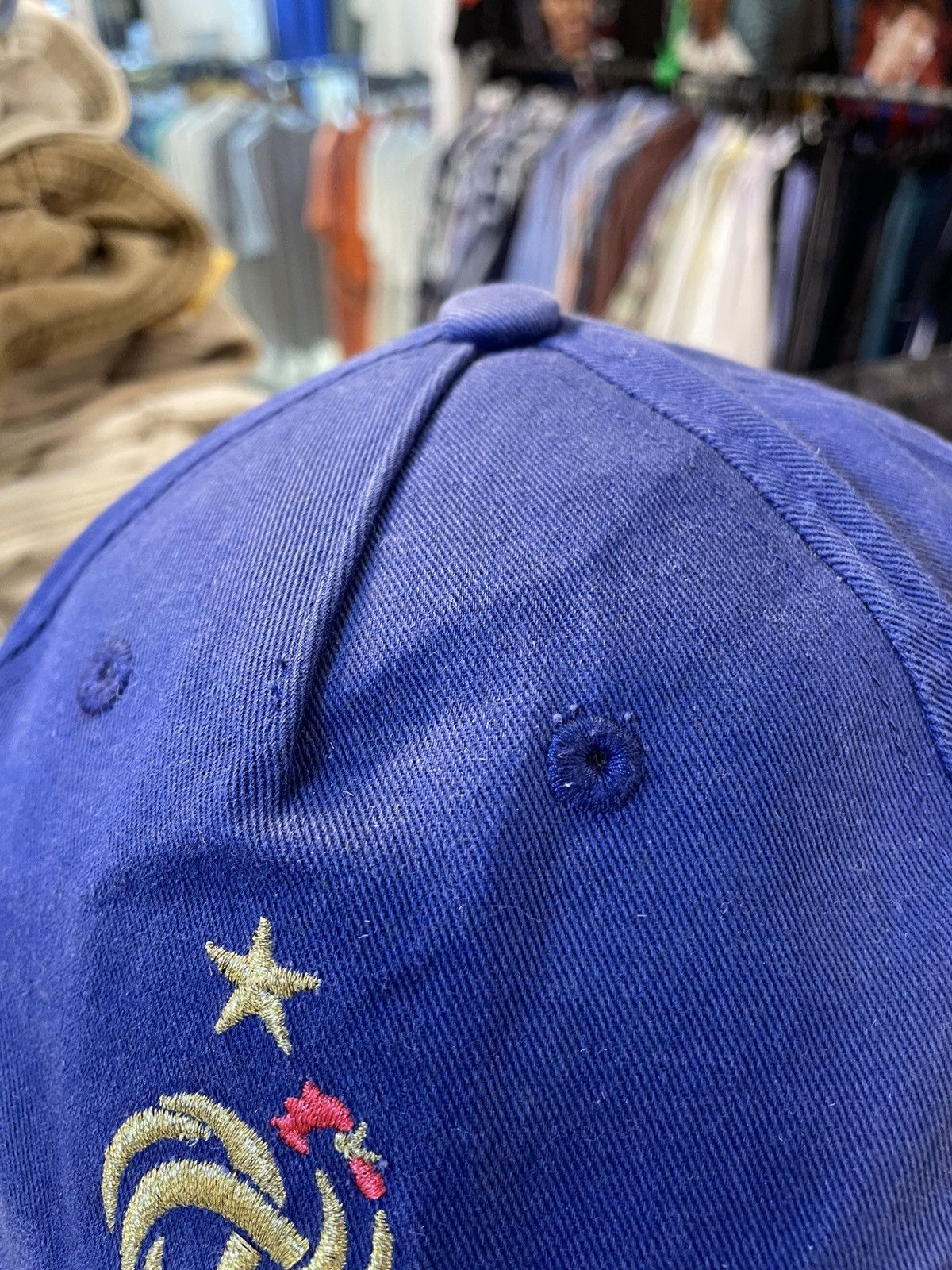 Adidas Y2K Adidas France Football Cap Size ONE SIZE - 8 Thumbnail