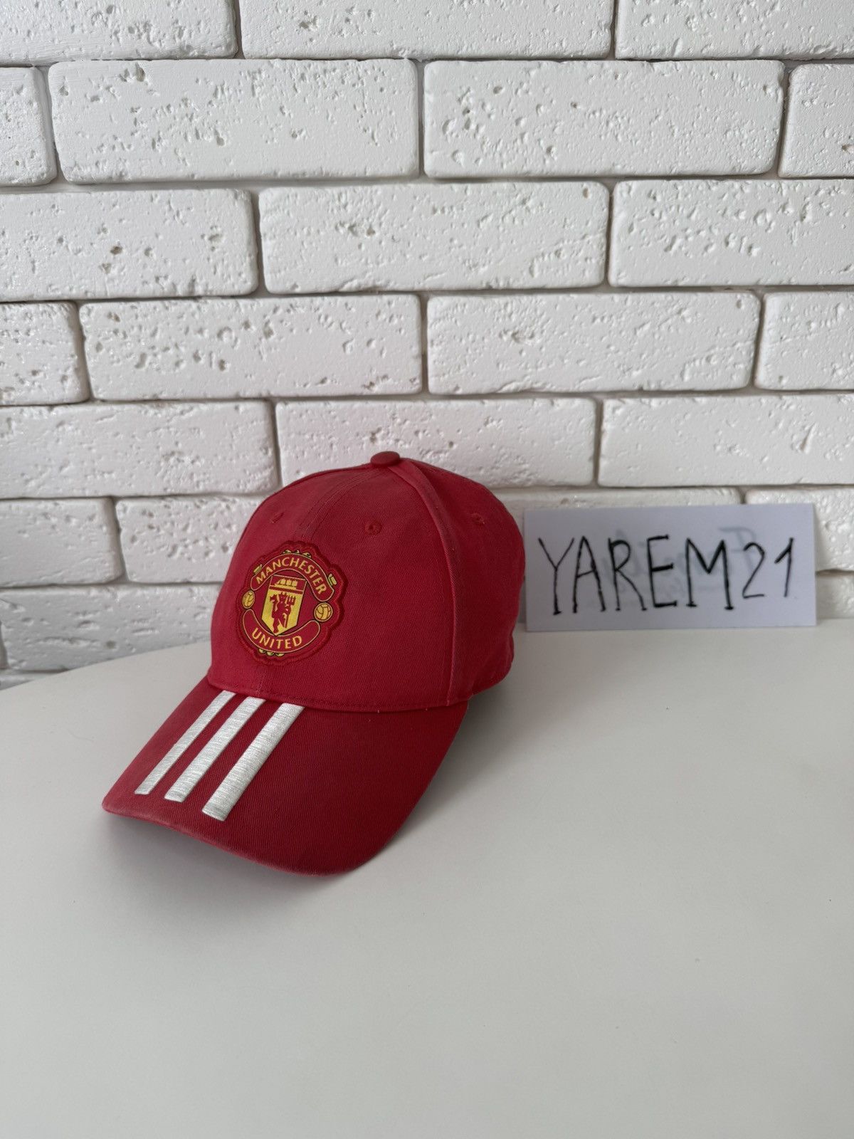 Adidas Manchester United adidas vintage cap hat Size ONE SIZE - 1 Thumbnail