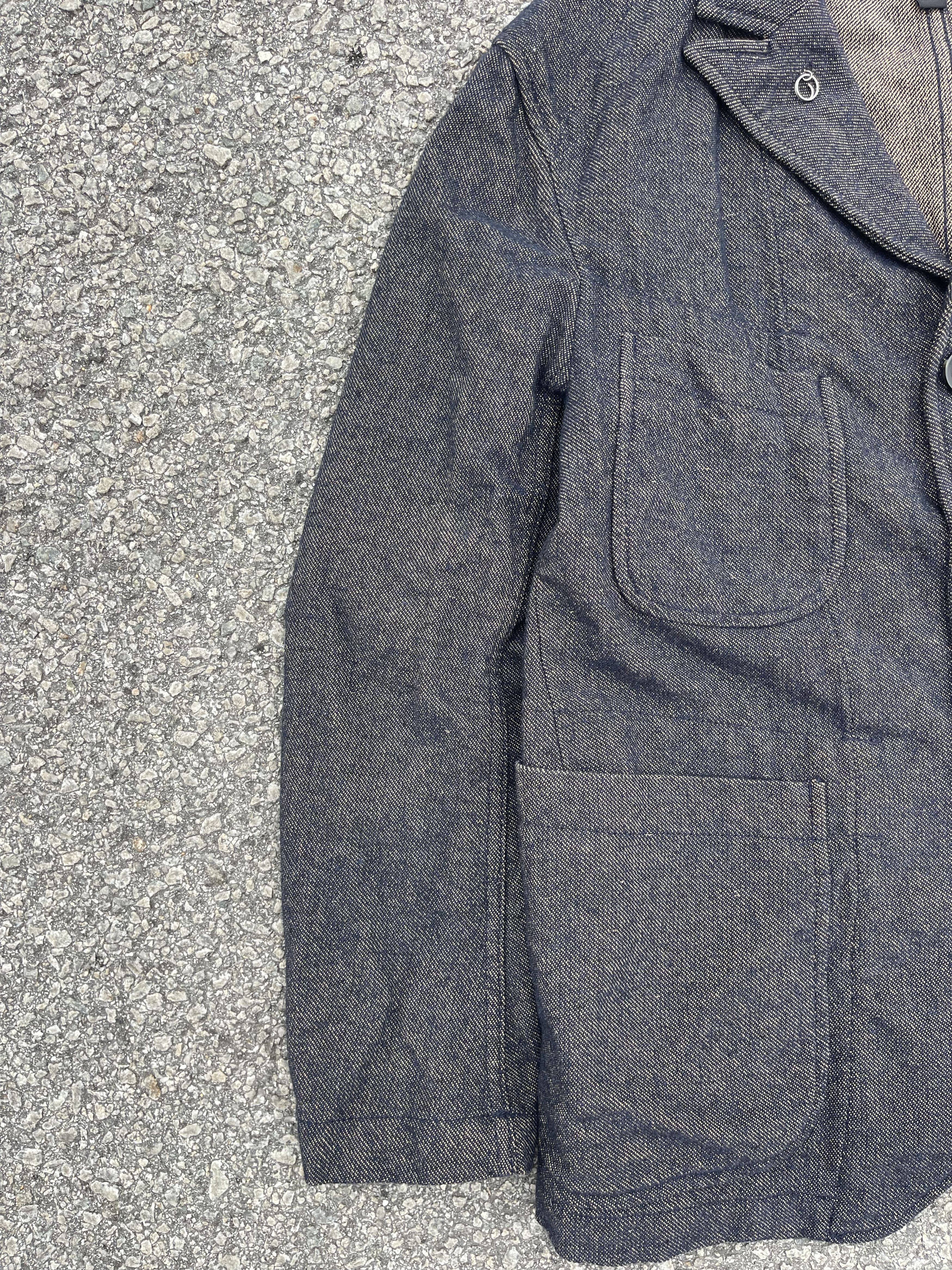 Engineered Garments Wool Denim Rust Shining Chore Blazer Jacket Style sz XS Size US XS / EU 42 / 0 - 3 Thumbnail