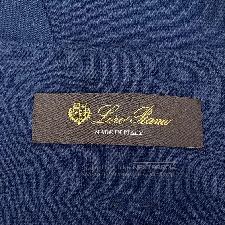 Loro Piana Loro Piana Dark Blue Linen Casual Trousers Size 27" / US 4 / IT 40 - 5 Thumbnail