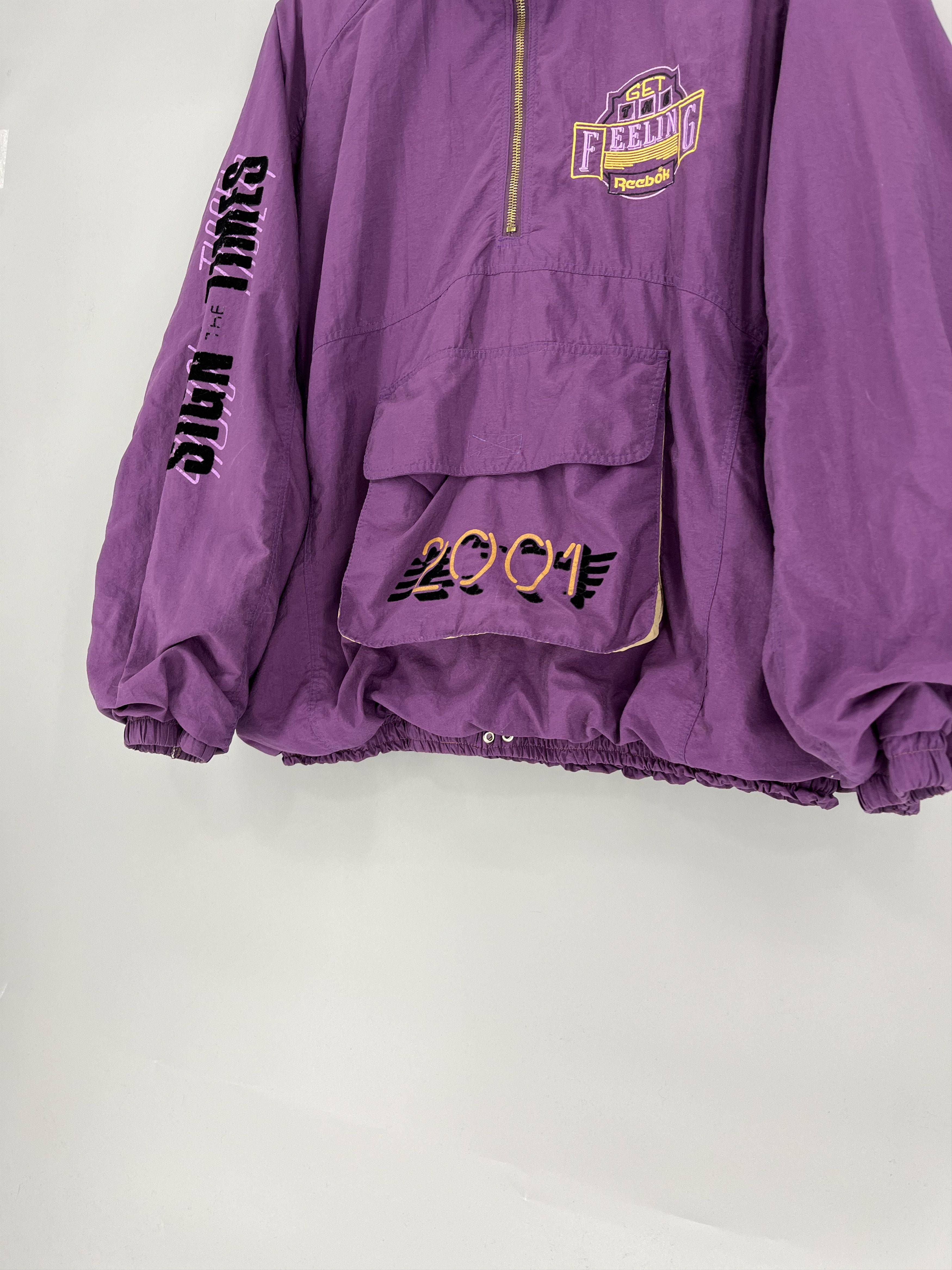Reebok Rare Vintage 90s Reebok Exclusive Get Feeling Jacket Size US XL / EU 56 / 4 - 6 Thumbnail