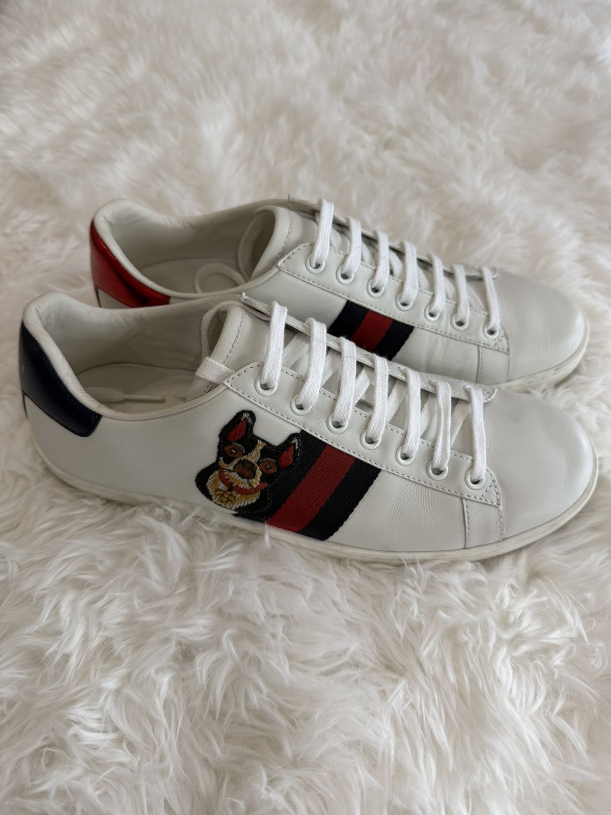 Gucci Gucci Ace "Year of the Dog" Limited Edition Size US 9 / IT 39 - 6 Thumbnail