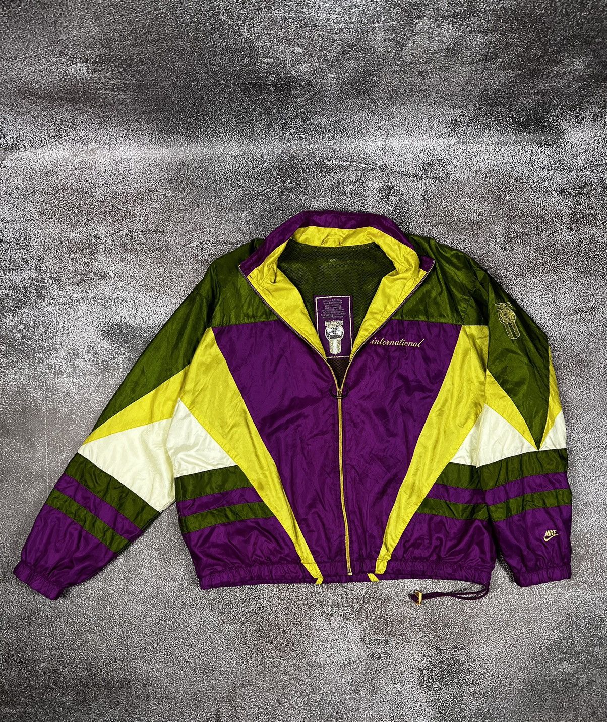 Nike Vintage Nike 80/90s International tracksuit Purple rave | Grailed