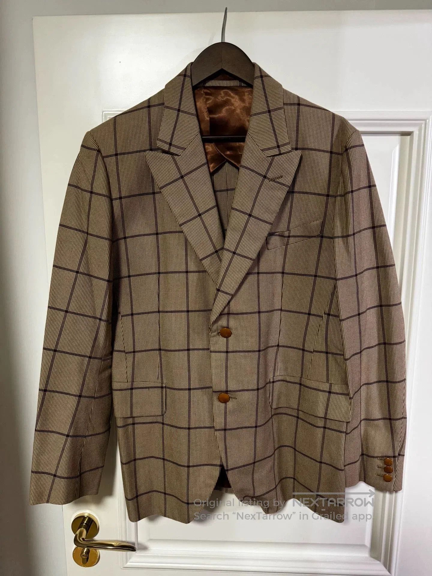 Japanese Brand Haversack Vintage Plaid Suit Jacket. Size US M / EU 48-50 / 2 - 1 Thumbnail