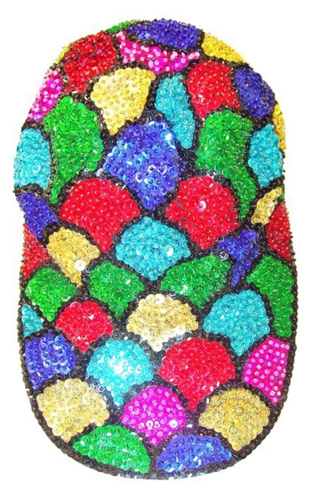Designer Sequin Baseball Cap MOSAIC SHELL for KIDS Size ONE SIZE - 1 Preview