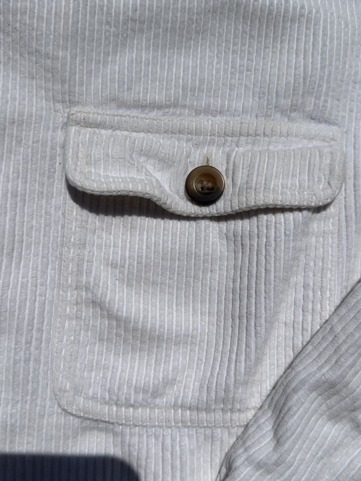 High Sierra High Sierra White Corduroy Jacket Size US L / EU 52-54 / 3 - 14 Thumbnail