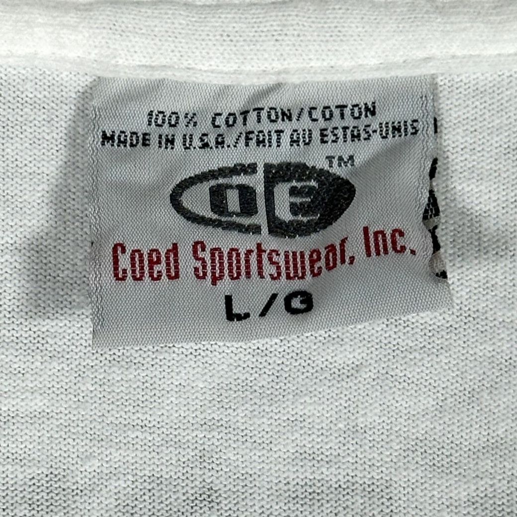 Vintage VINTAGE Gold Medal Shirt Coed Sportswear Shirt Adult LARGE White 90s Size US L / EU 52-54 / 3 - 5 Thumbnail