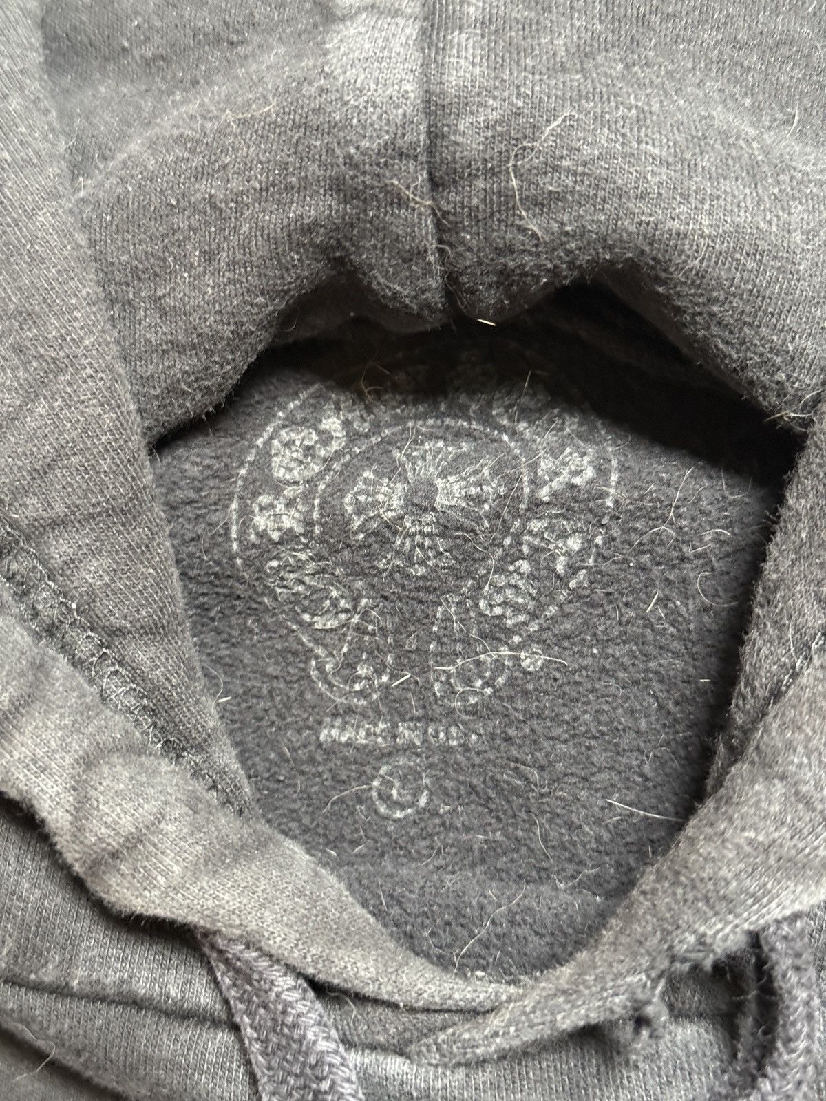 Chrome Hearts Chrome Hearts Black/Blue Online Exclusive Pullover Hoodie Size US L / EU 52-54 / 3 - 7 Thumbnail