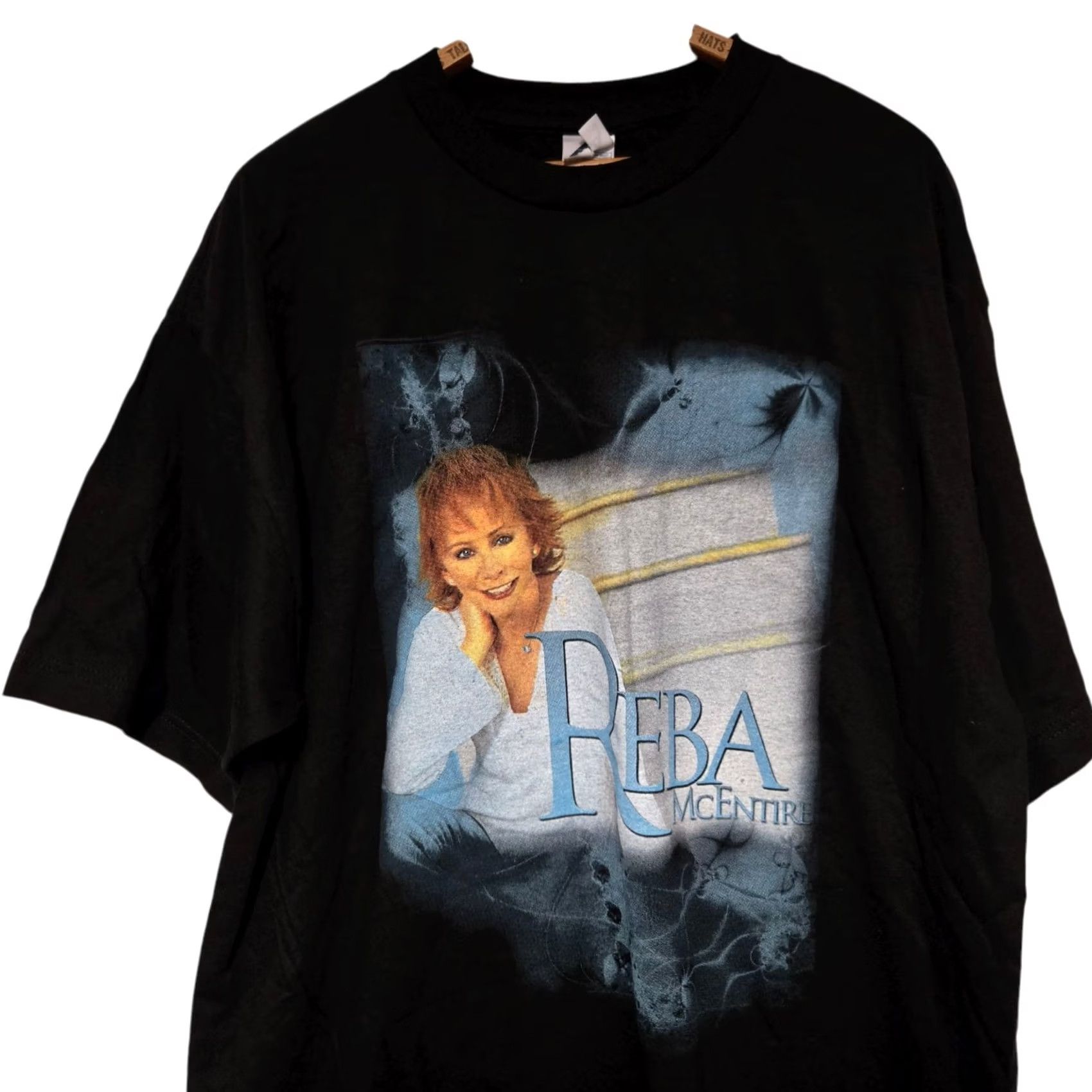 AAA Reba McEntire Tour Shirt 2007 Black Adult Large Shirt Unisex Adults L Black Graphic Tee Band 2000s Mens Womens Size US L / EU 52-54 / 3 - 4 Thumbnail