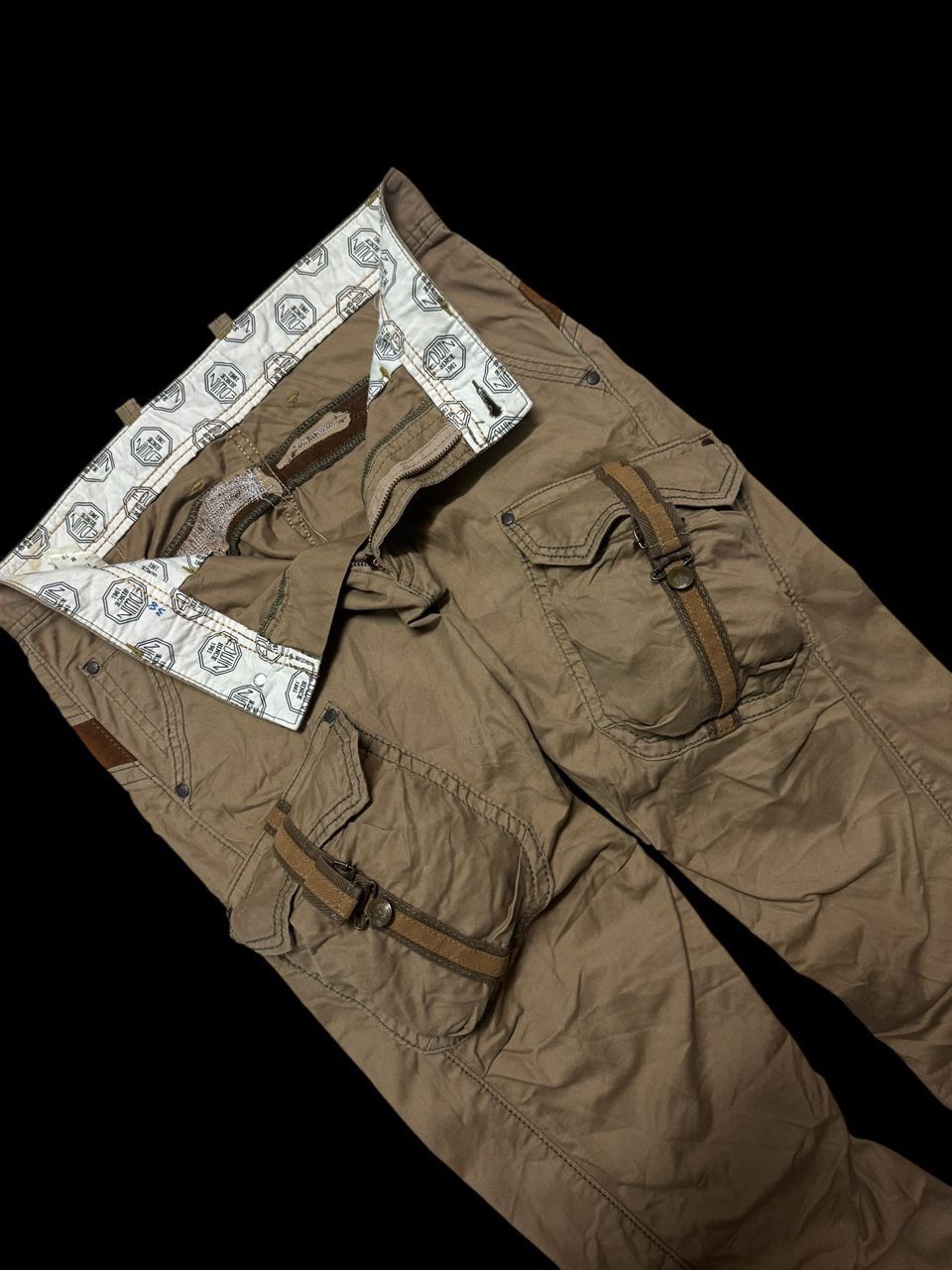 Edwin 💥Rare💥Vintage Edwin 3D Insane Pocket Bushpants Twist Leg Size US 32 / EU 48 - 1 Thumbnail