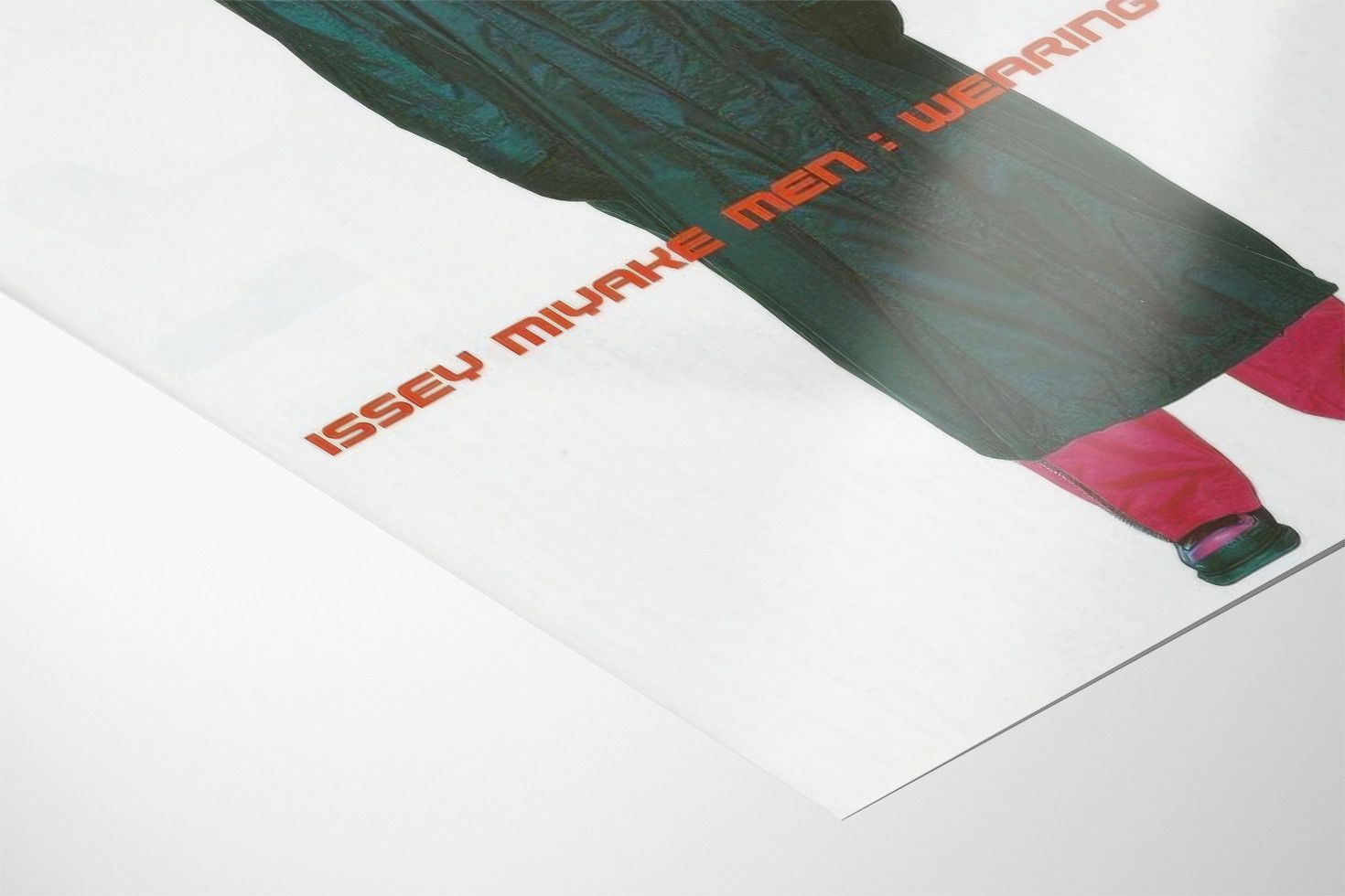 Issey Miyake Issey Miyake Coat Poster Magazine Archive Book 90s Y2K Size ONE SIZE - 4 Thumbnail